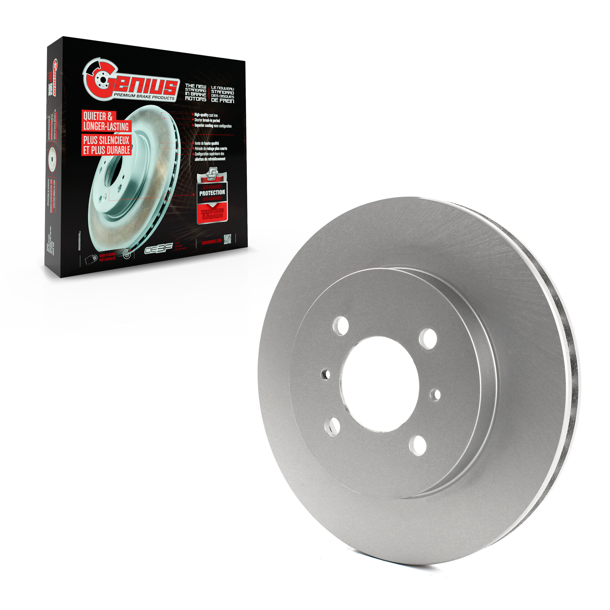 Coated Disc Brake Rotor