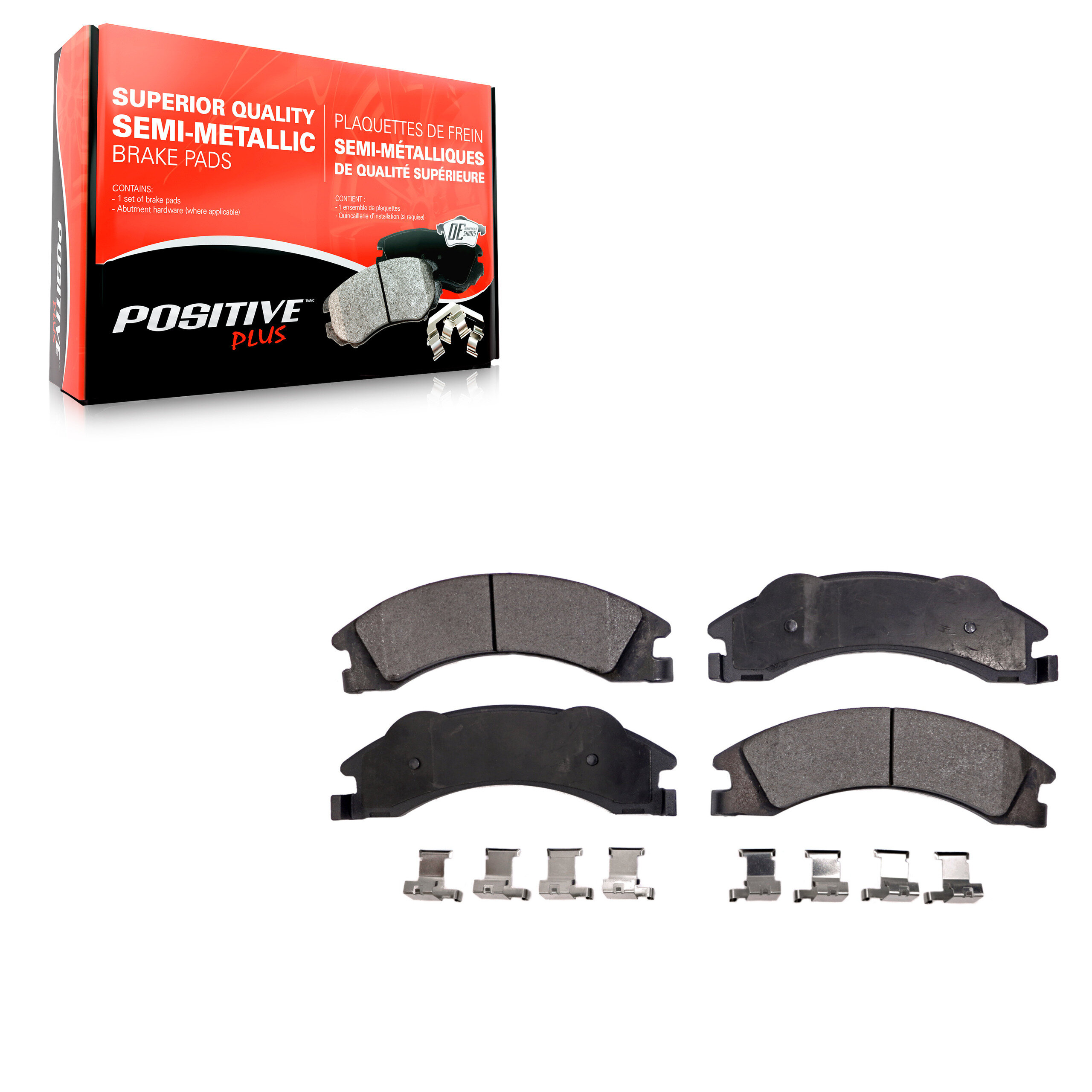 Semi-Metallic Brake Pads