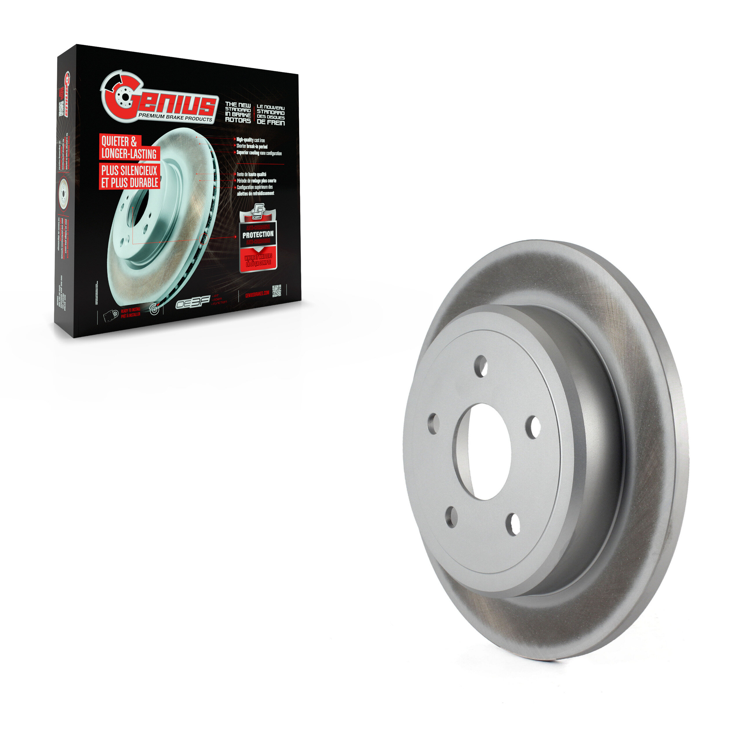 Coated Disc Brake Rotor