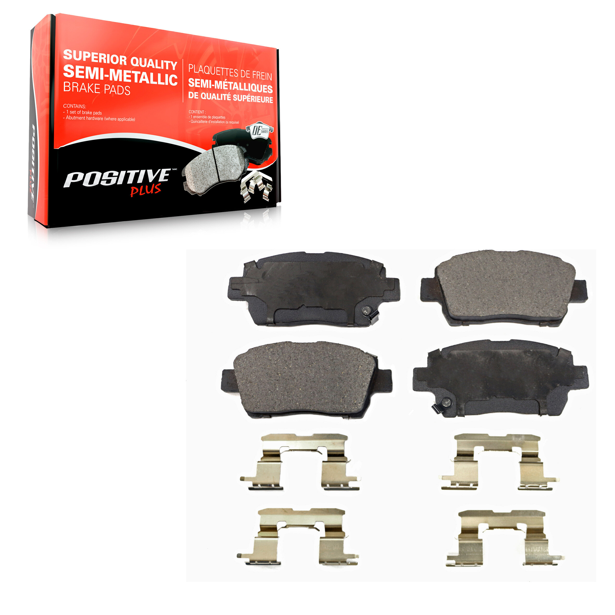 Semi-Metallic Brake Pads