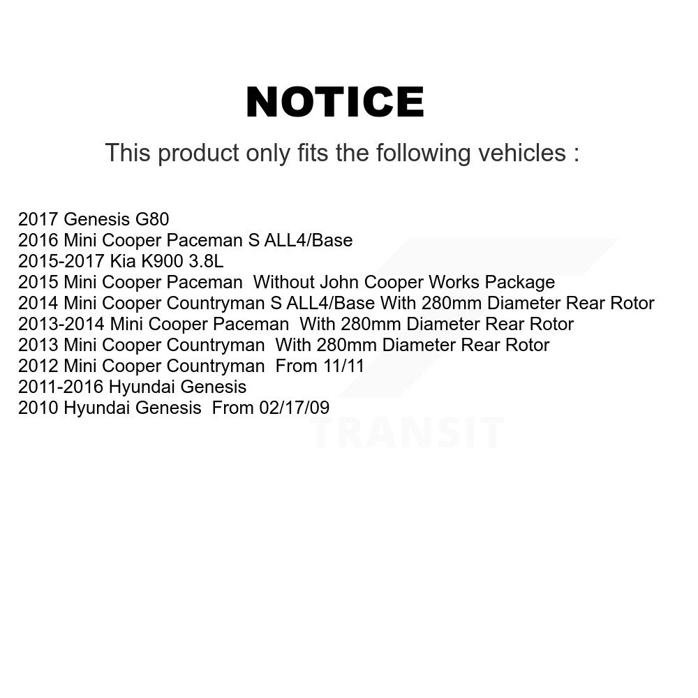 SIM - SIM-1551 - Semi-Metallic Brake Pads