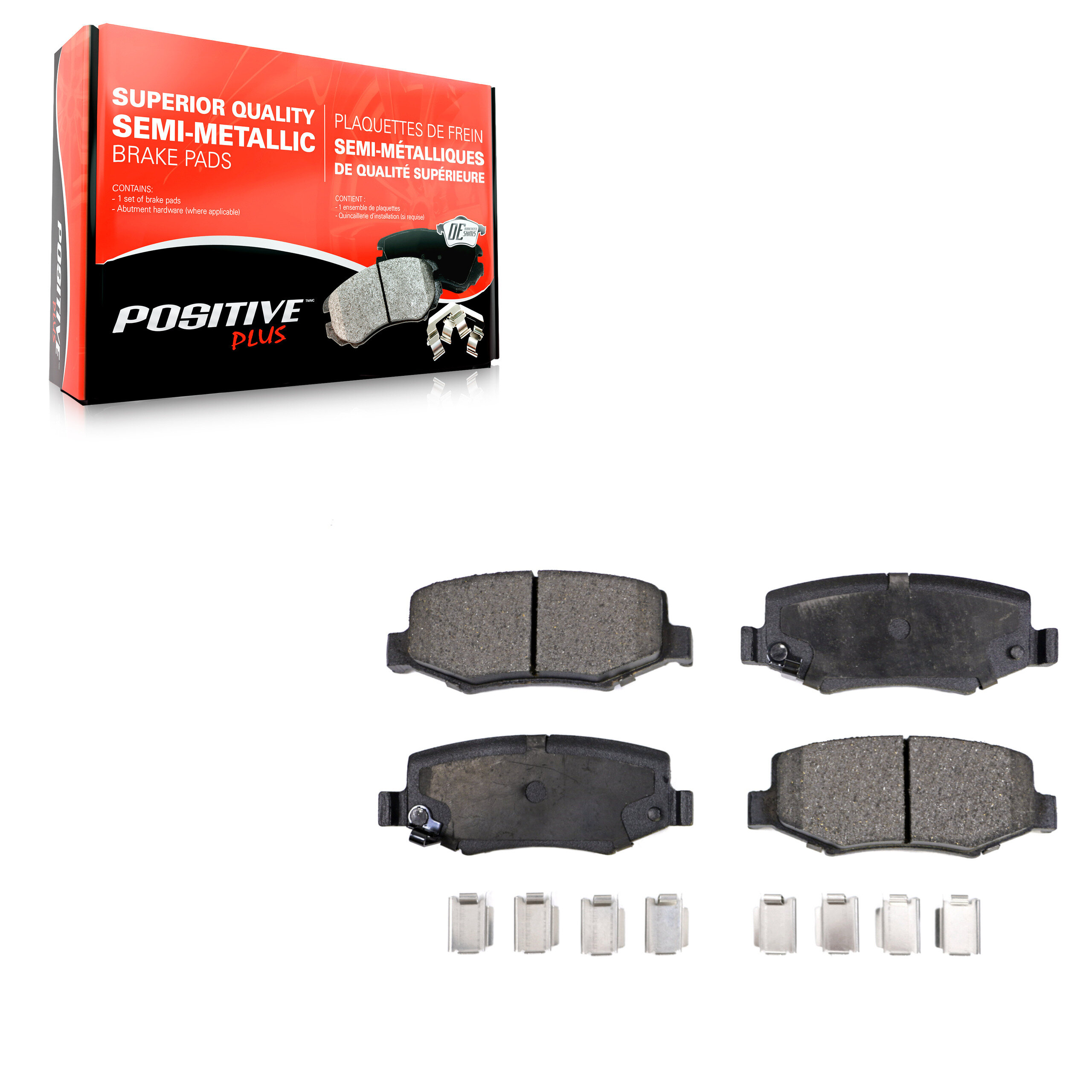 Semi-Metallic Brake Pads