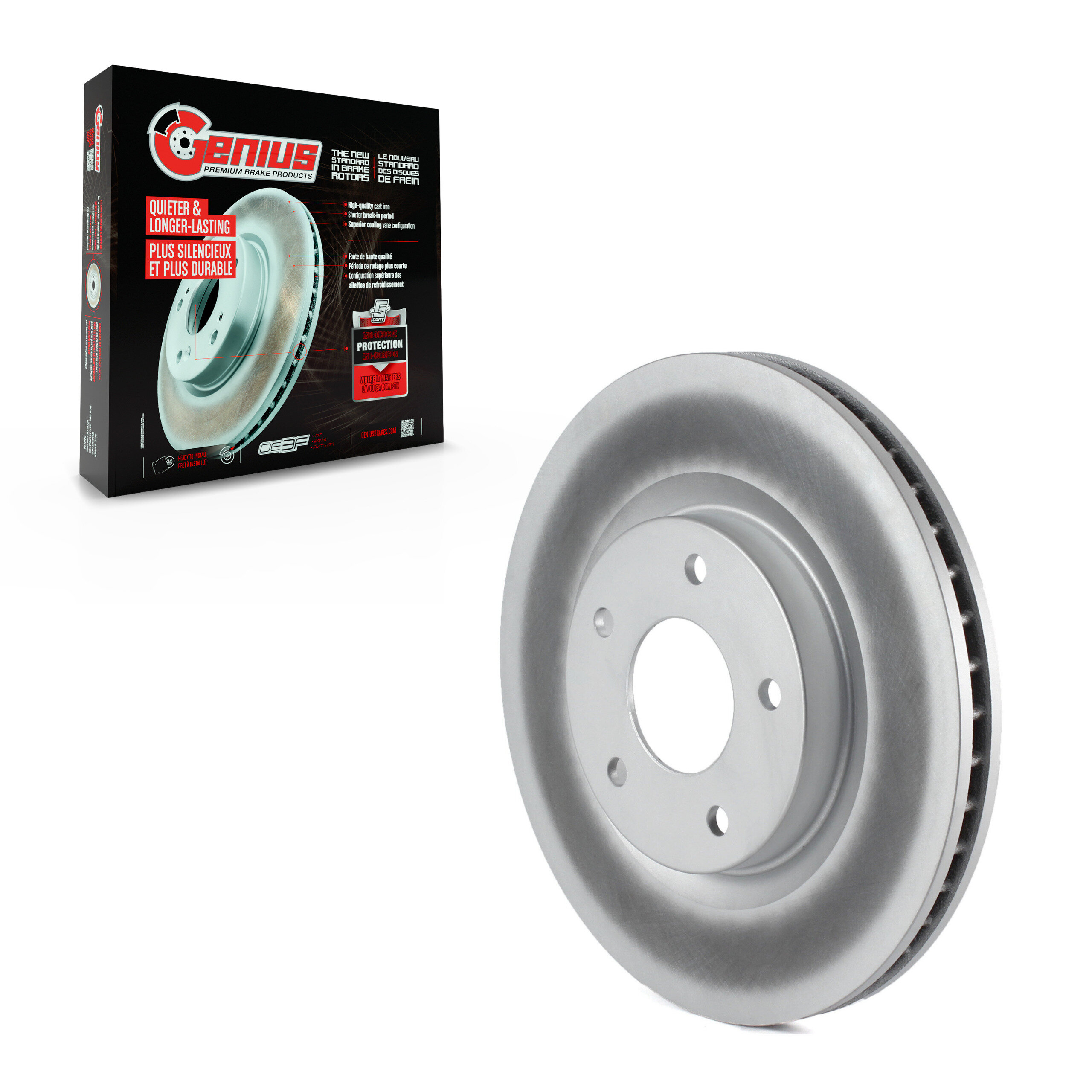 Coated Disc Brake Rotor