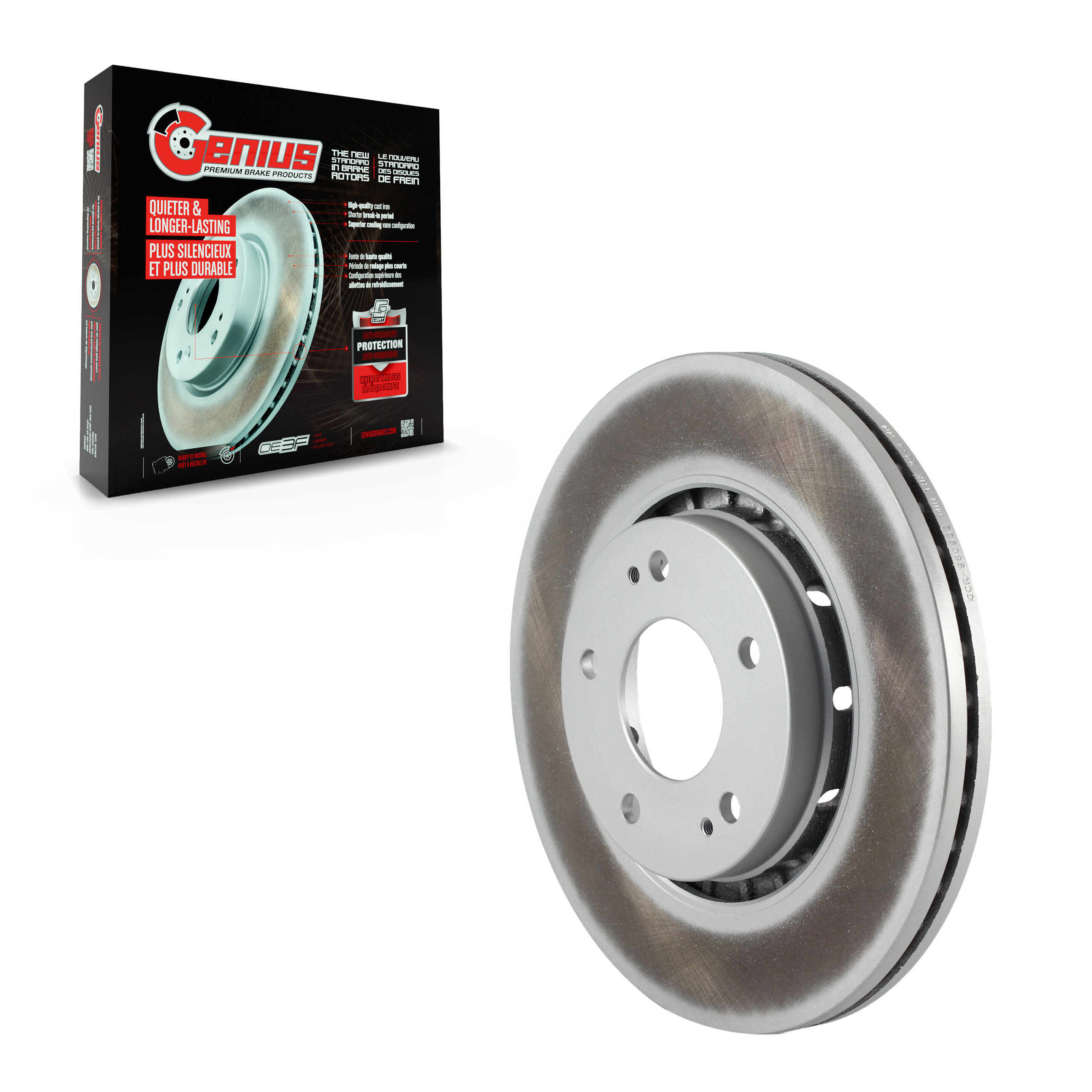 Coated Disc Brake Rotor