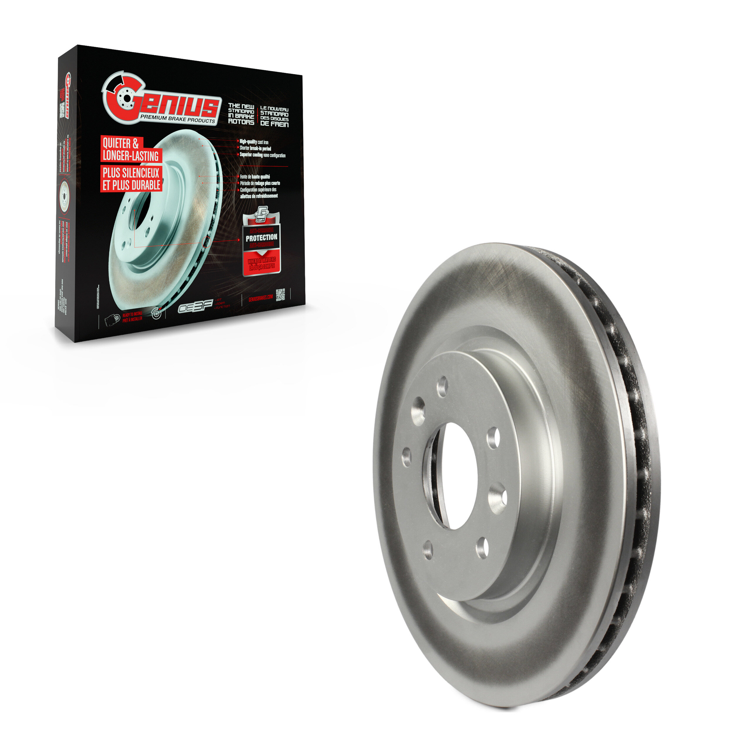 Coated Disc Brake Rotor