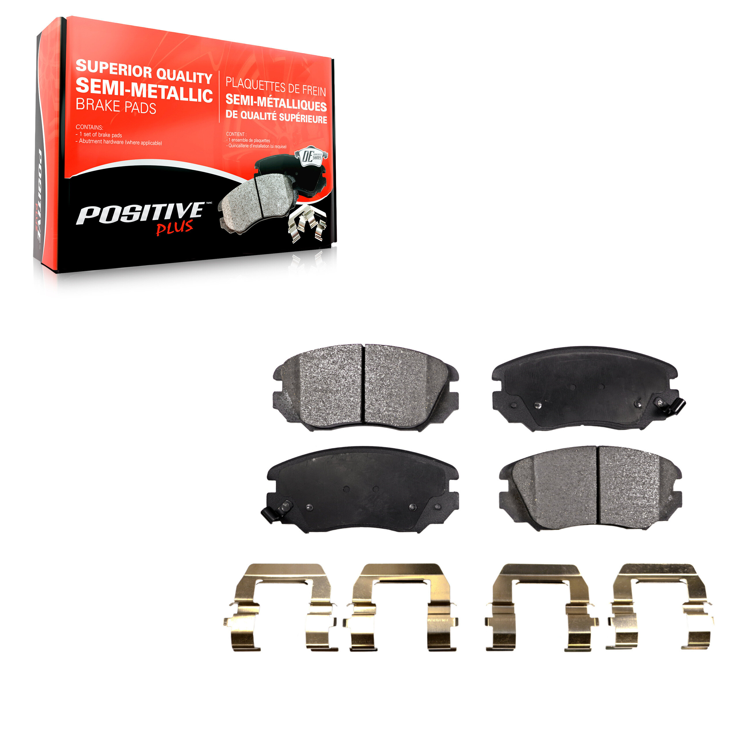 Semi-Metallic Brake Pads