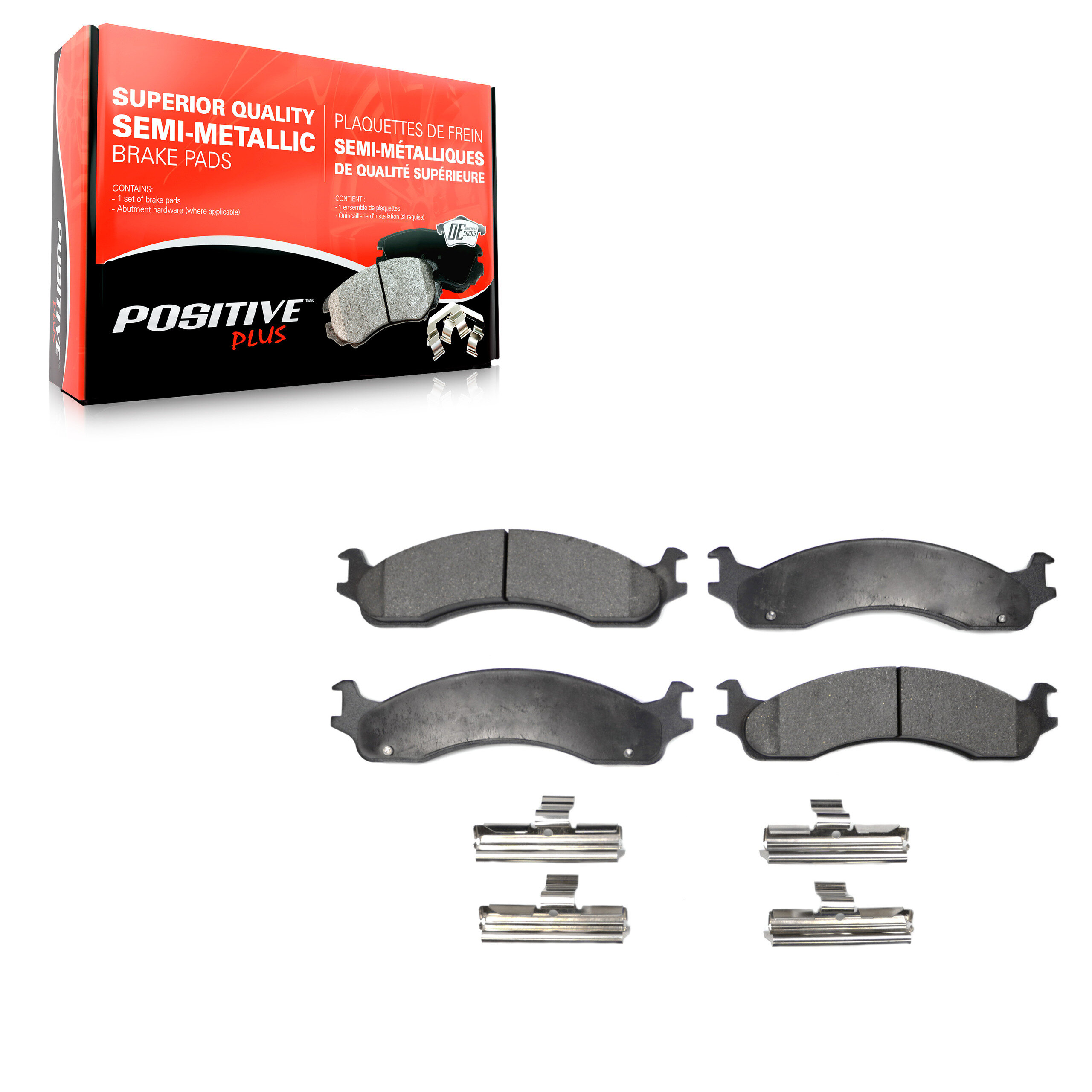 Semi-Metallic Brake Pads