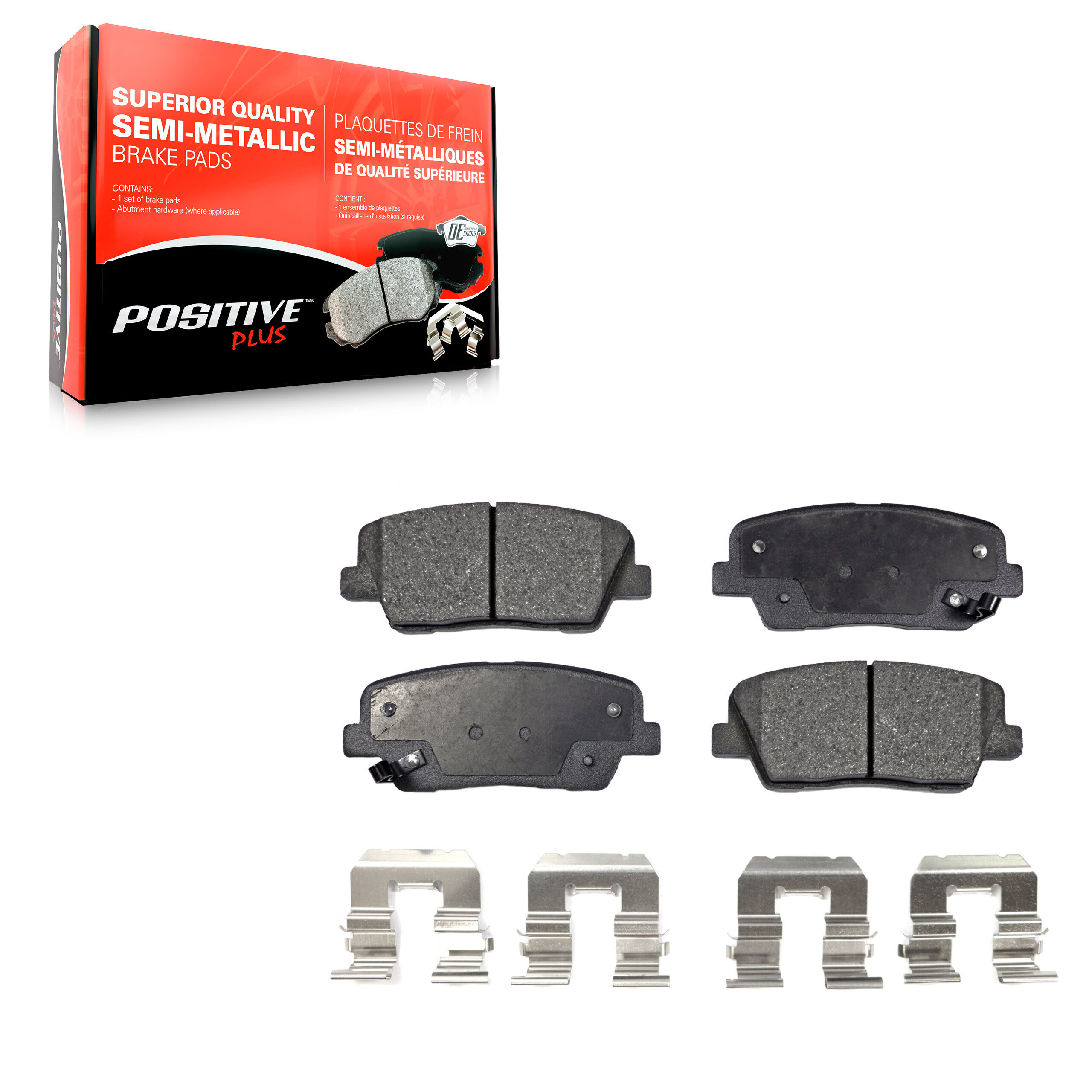Semi-Metallic Brake Pads