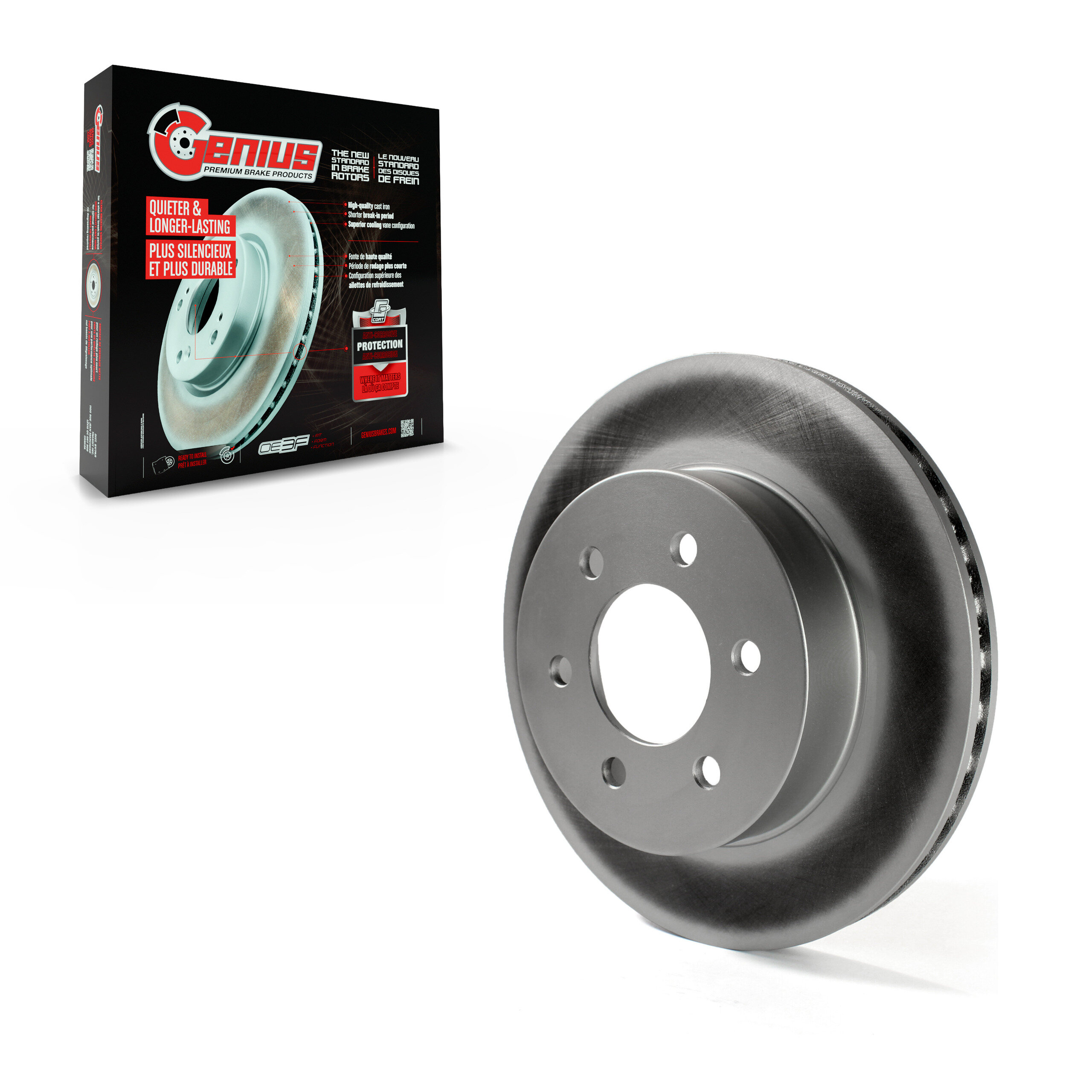 Coated Disc Brake Rotor