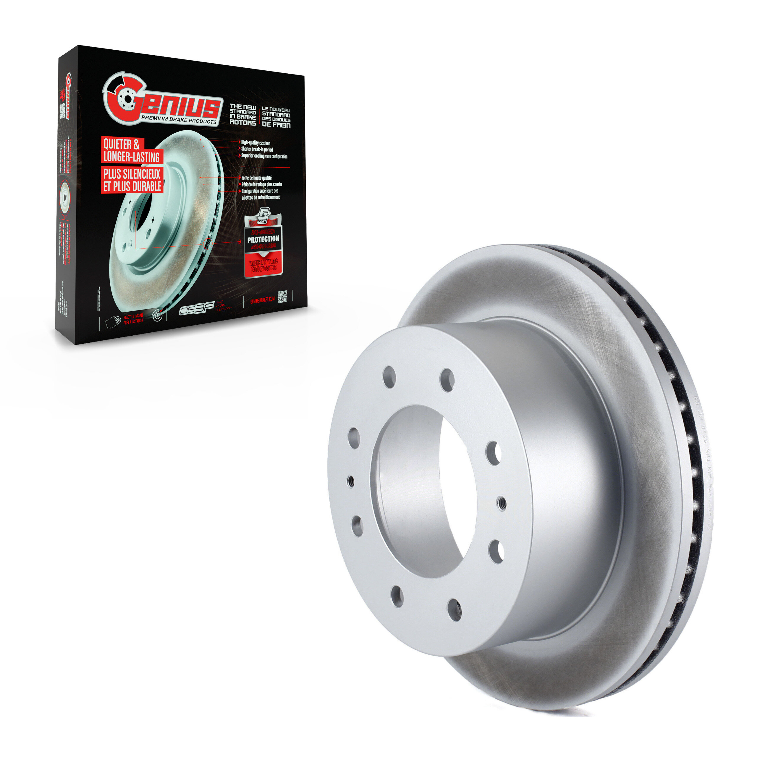 Coated Disc Brake Rotor