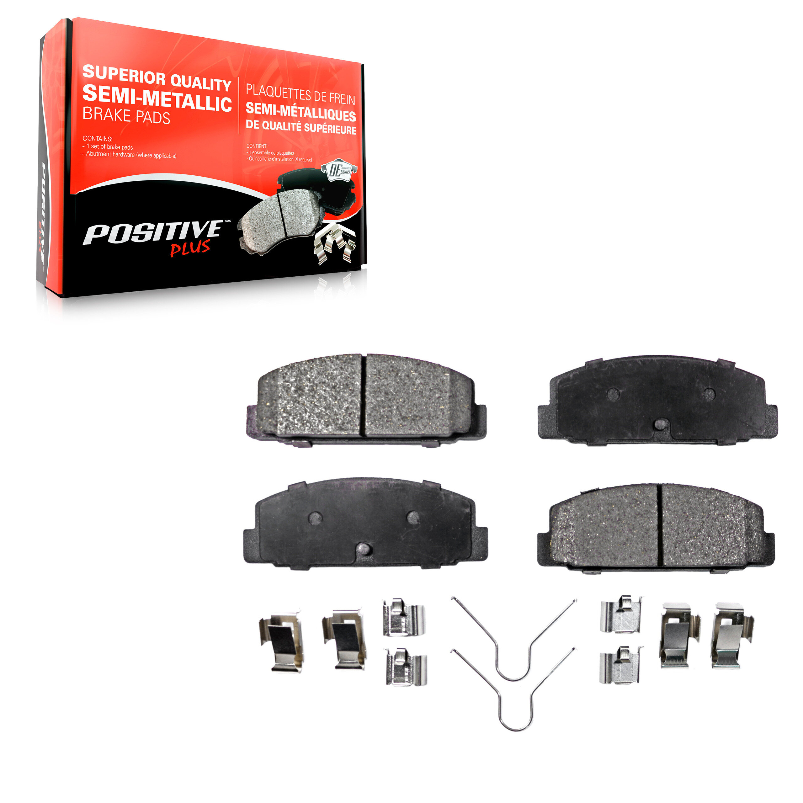 Semi-Metallic Brake Pads