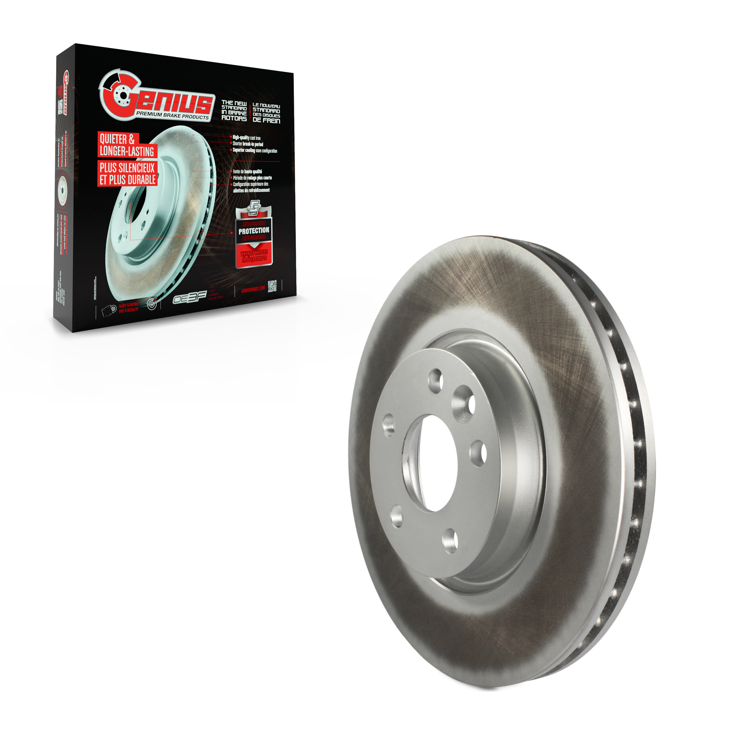 Coated Disc Brake Rotor