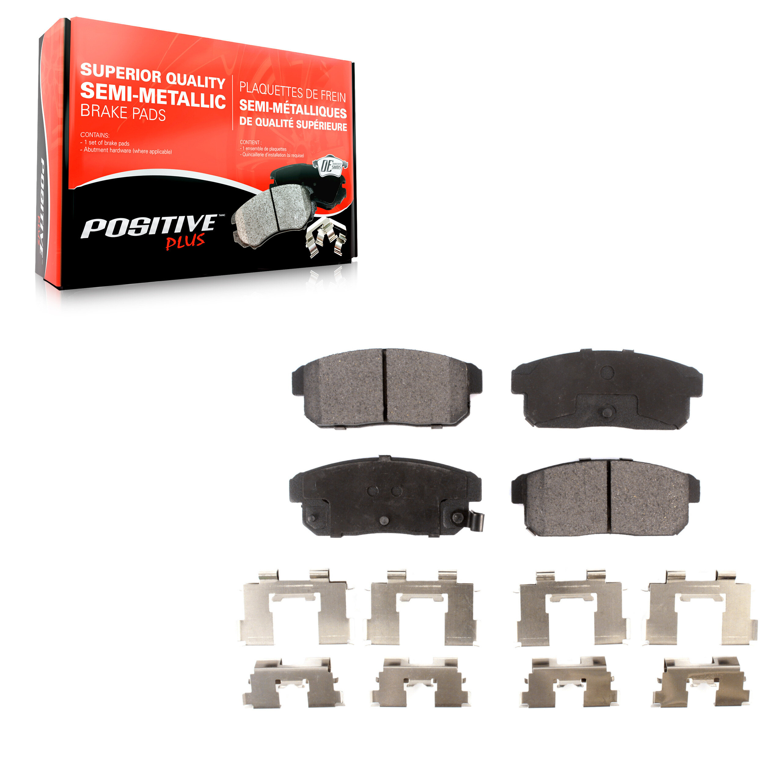 Semi-Metallic Brake Pads