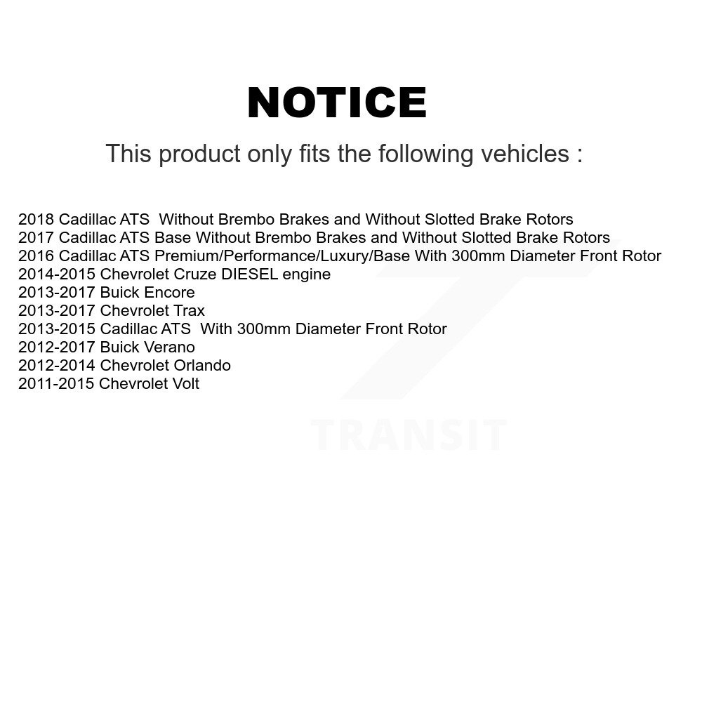 Positive Plus - PPF-D1467 - Semi-Metallic Brake Pads