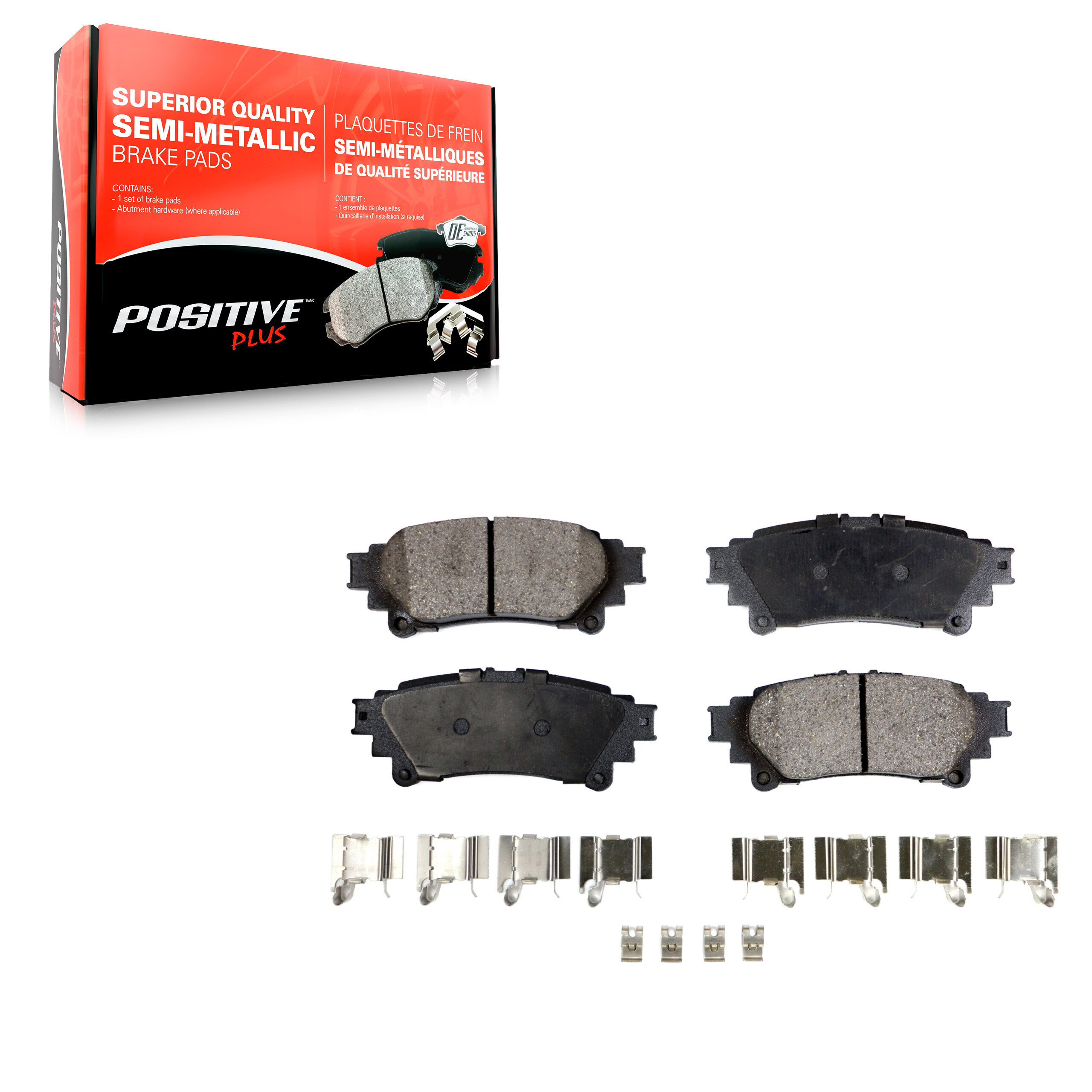 Semi-Metallic Brake Pads