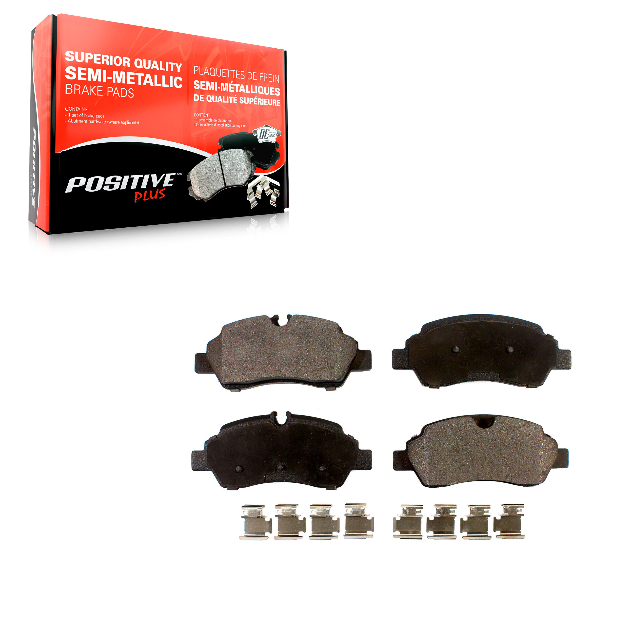 Semi-Metallic Brake Pads