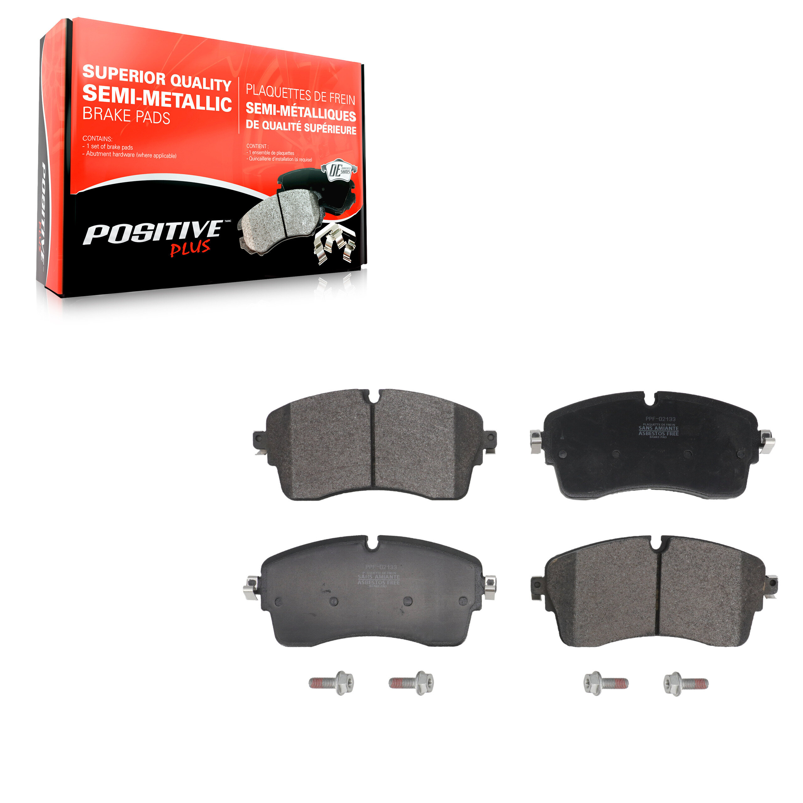 Semi-Metallic Brake Pads