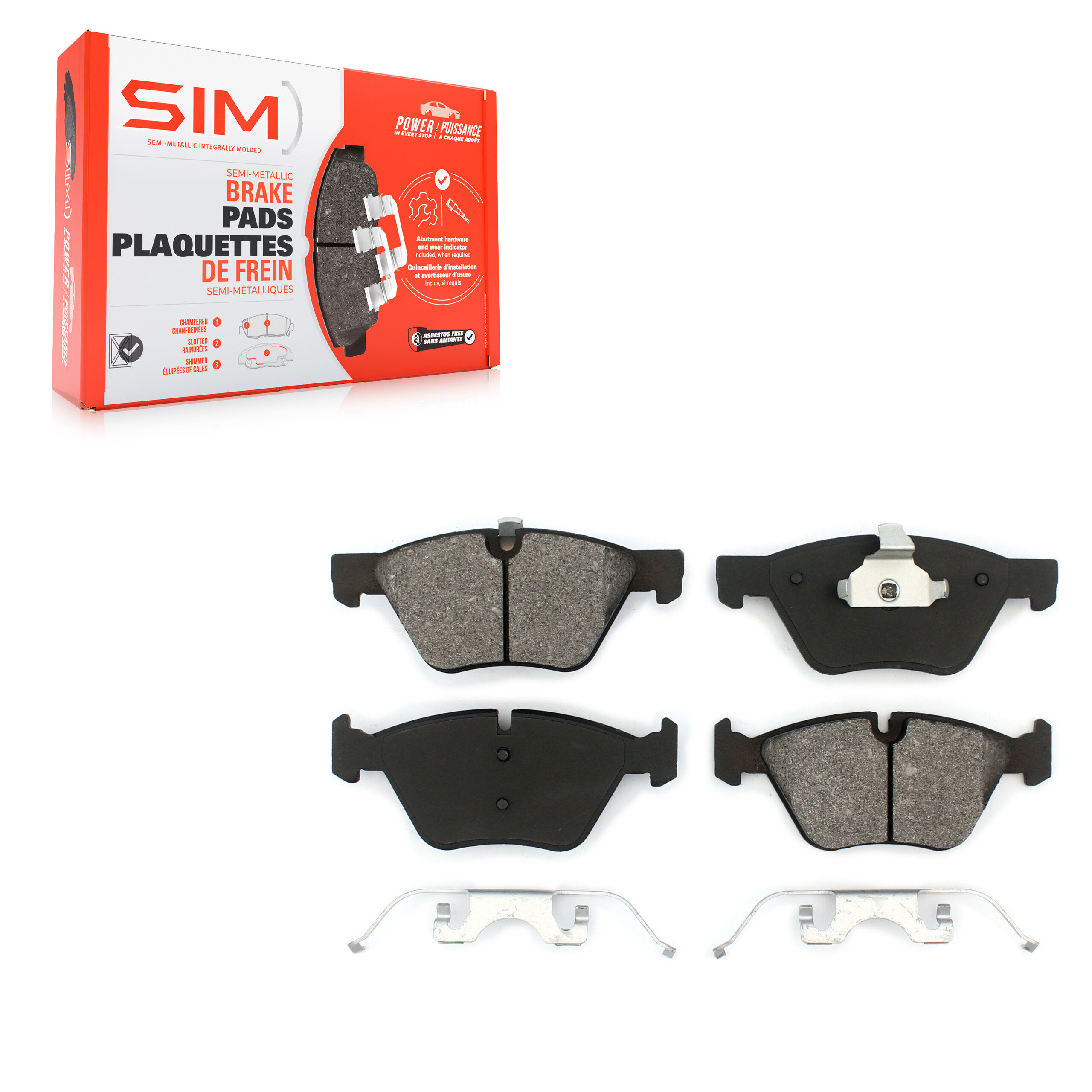 Semi-Metallic Brake Pads