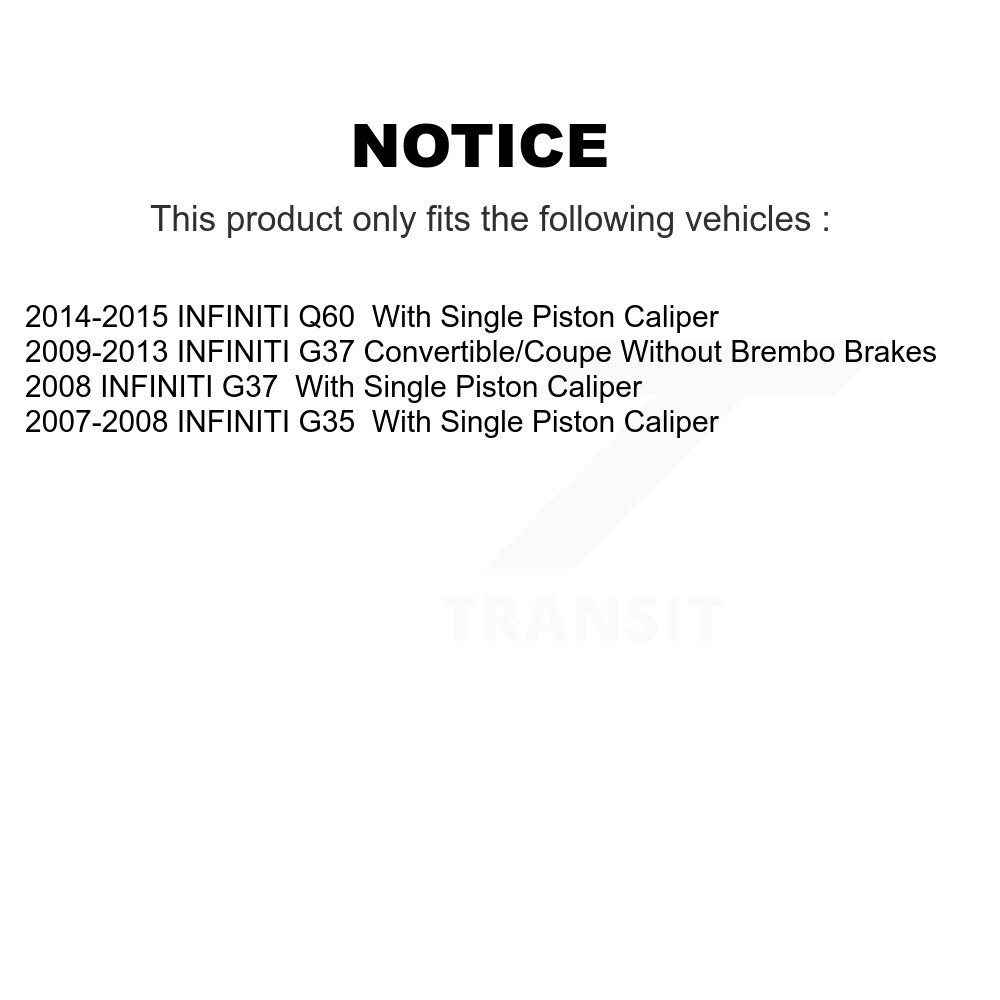 GENIUS - GCR-980568 - Coated Disc Brake Rotor