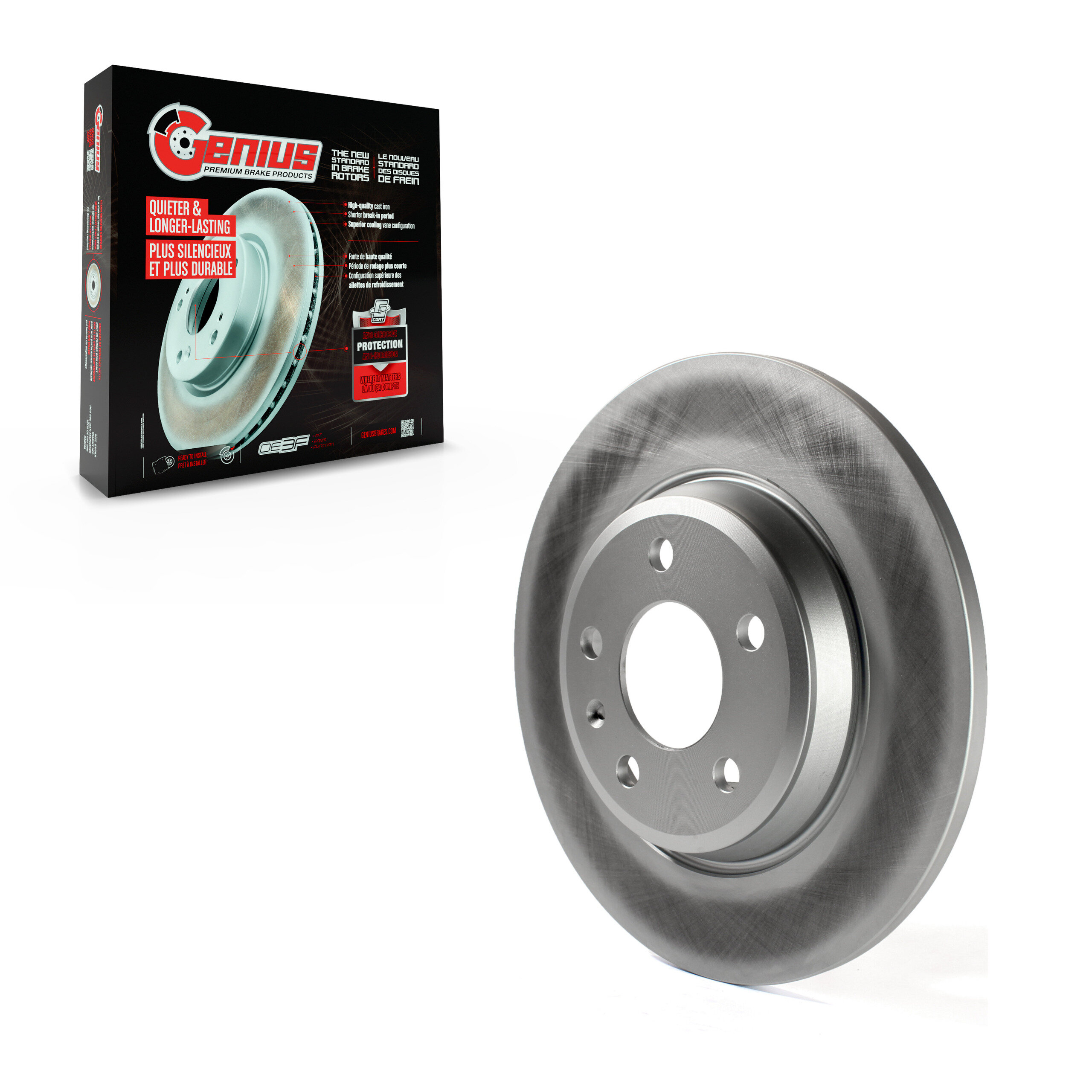 Coated Disc Brake Rotor