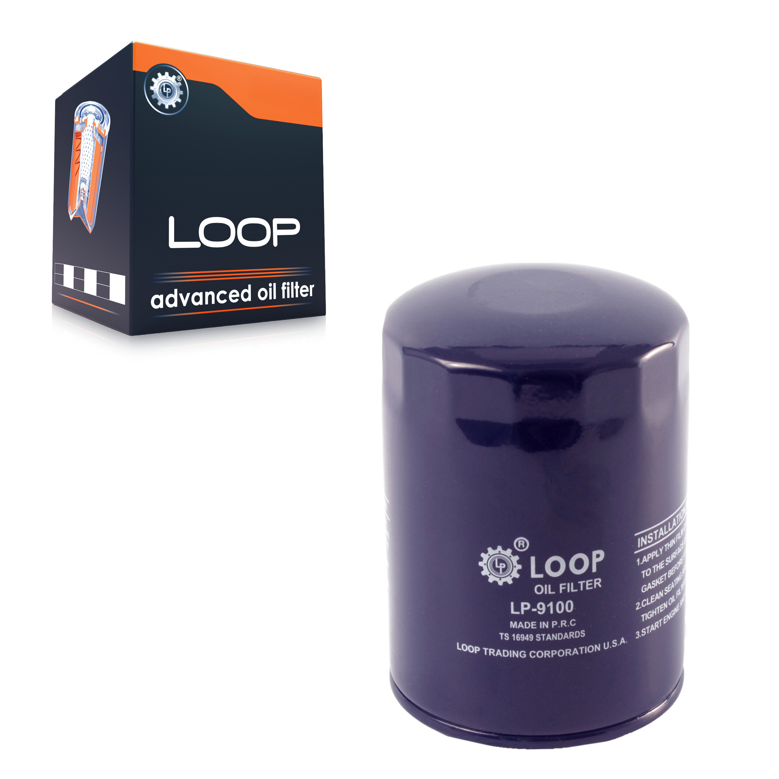 LOOP - LOP-LP9100 - Engine Oil Filter