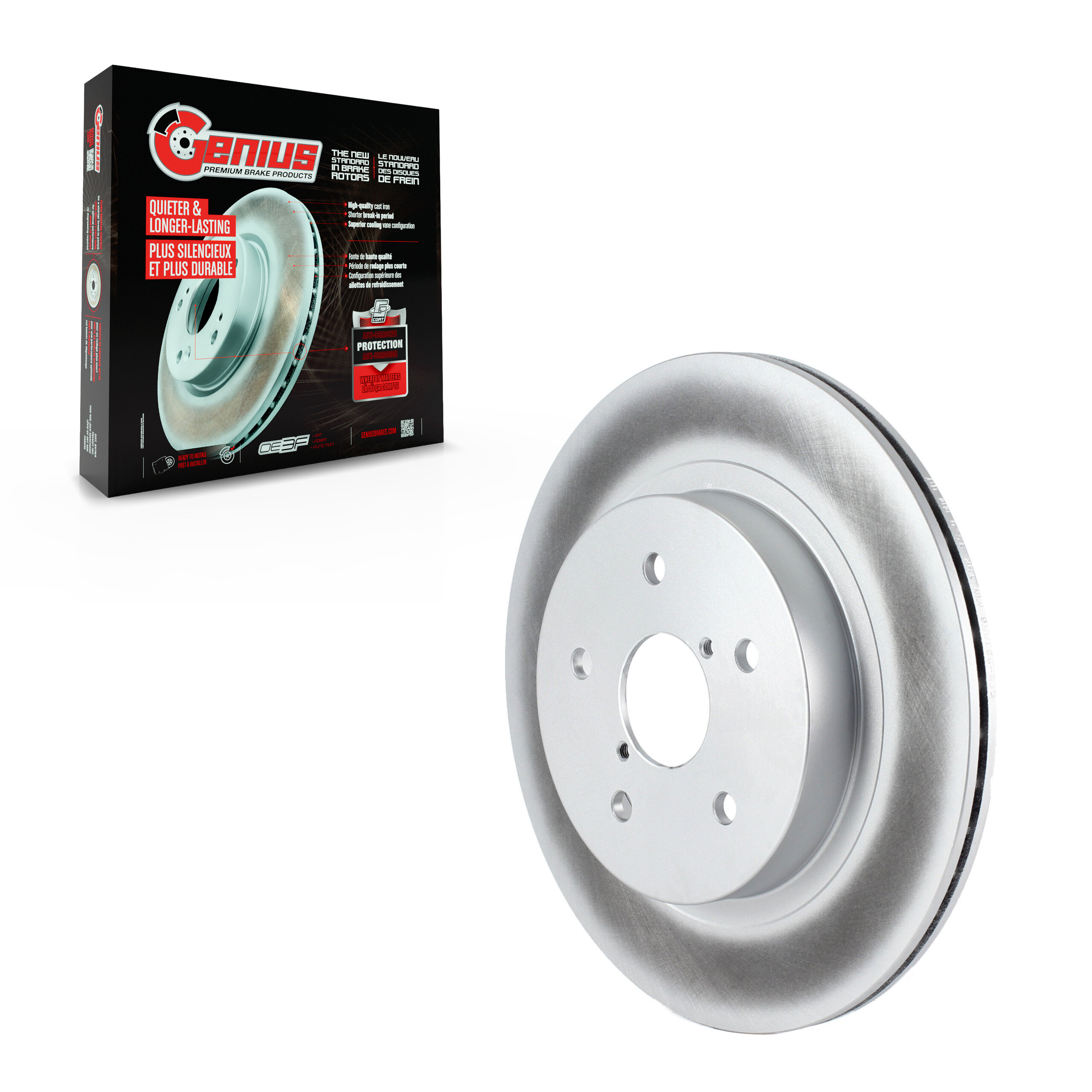 Coated Disc Brake Rotor