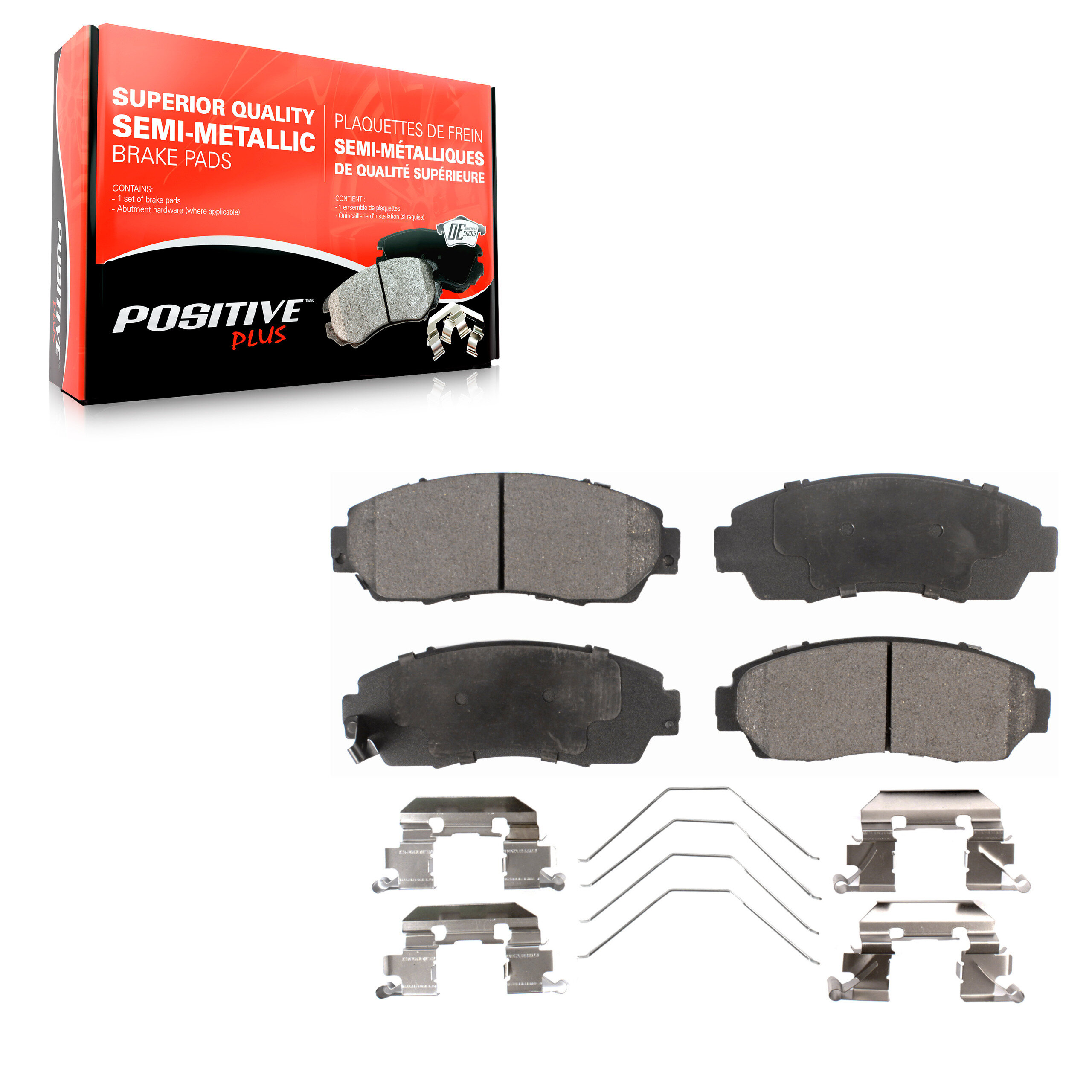 Semi-Metallic Brake Pads