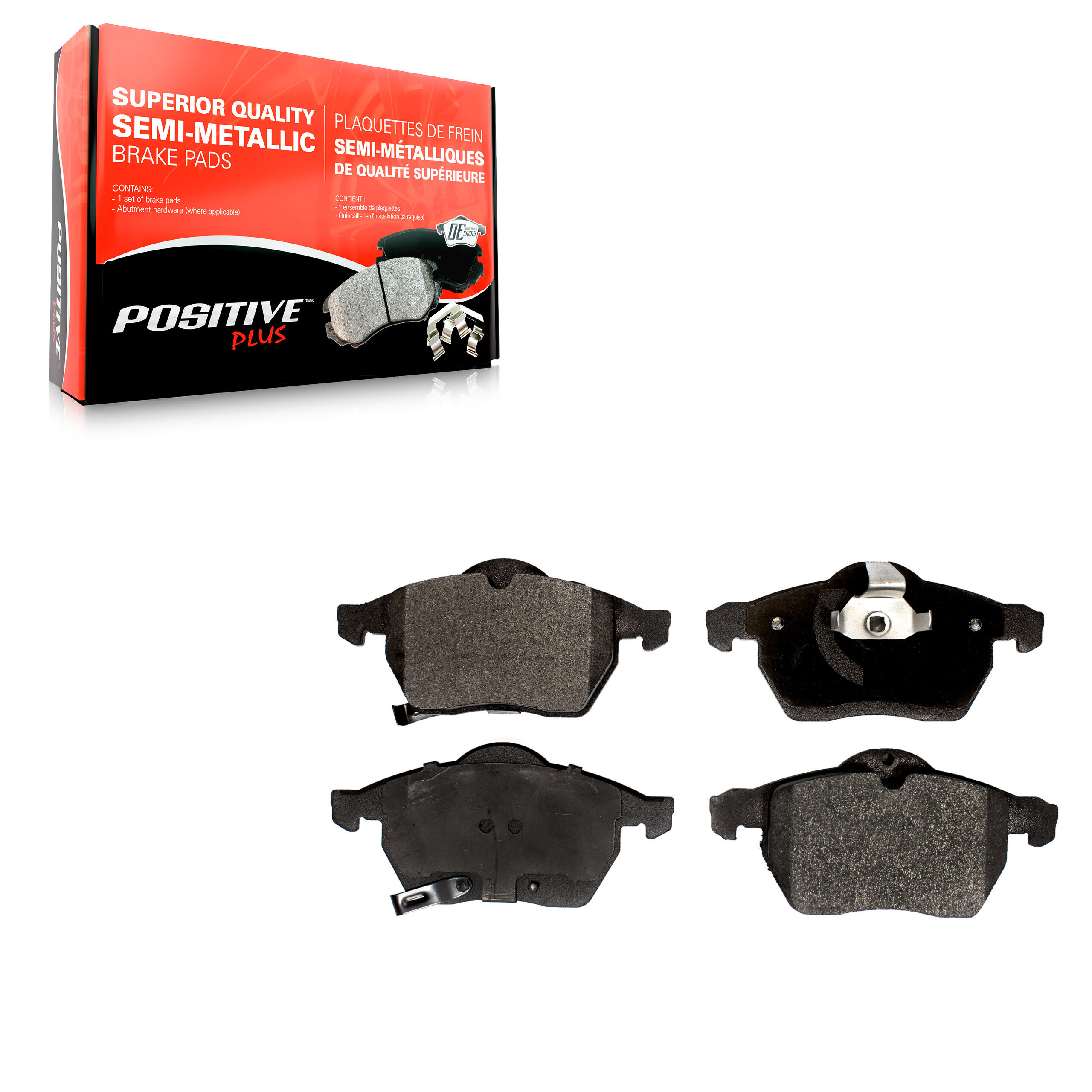 Semi-Metallic Brake Pads