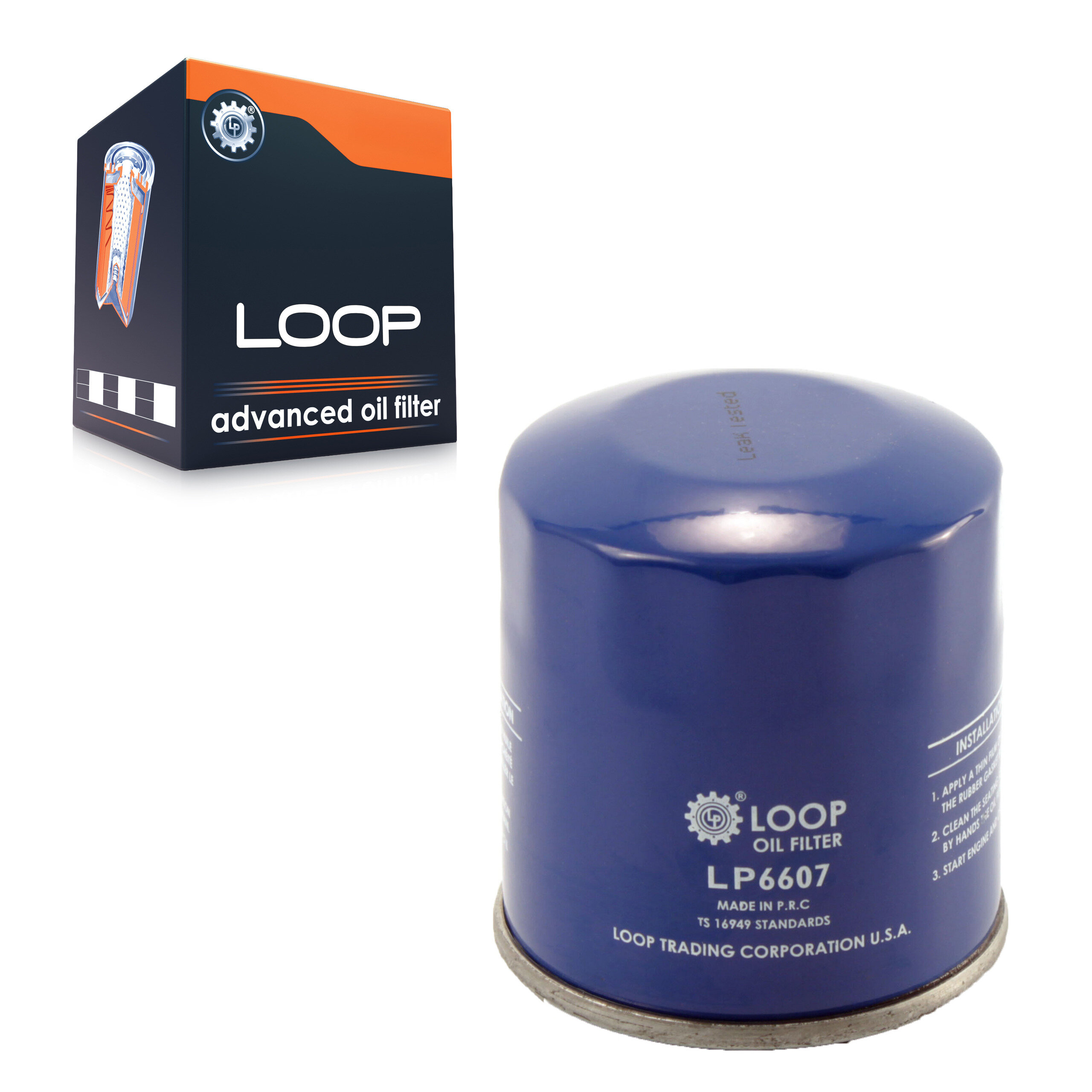 LOOP - LOP-LP6607 - Engine Oil Filter