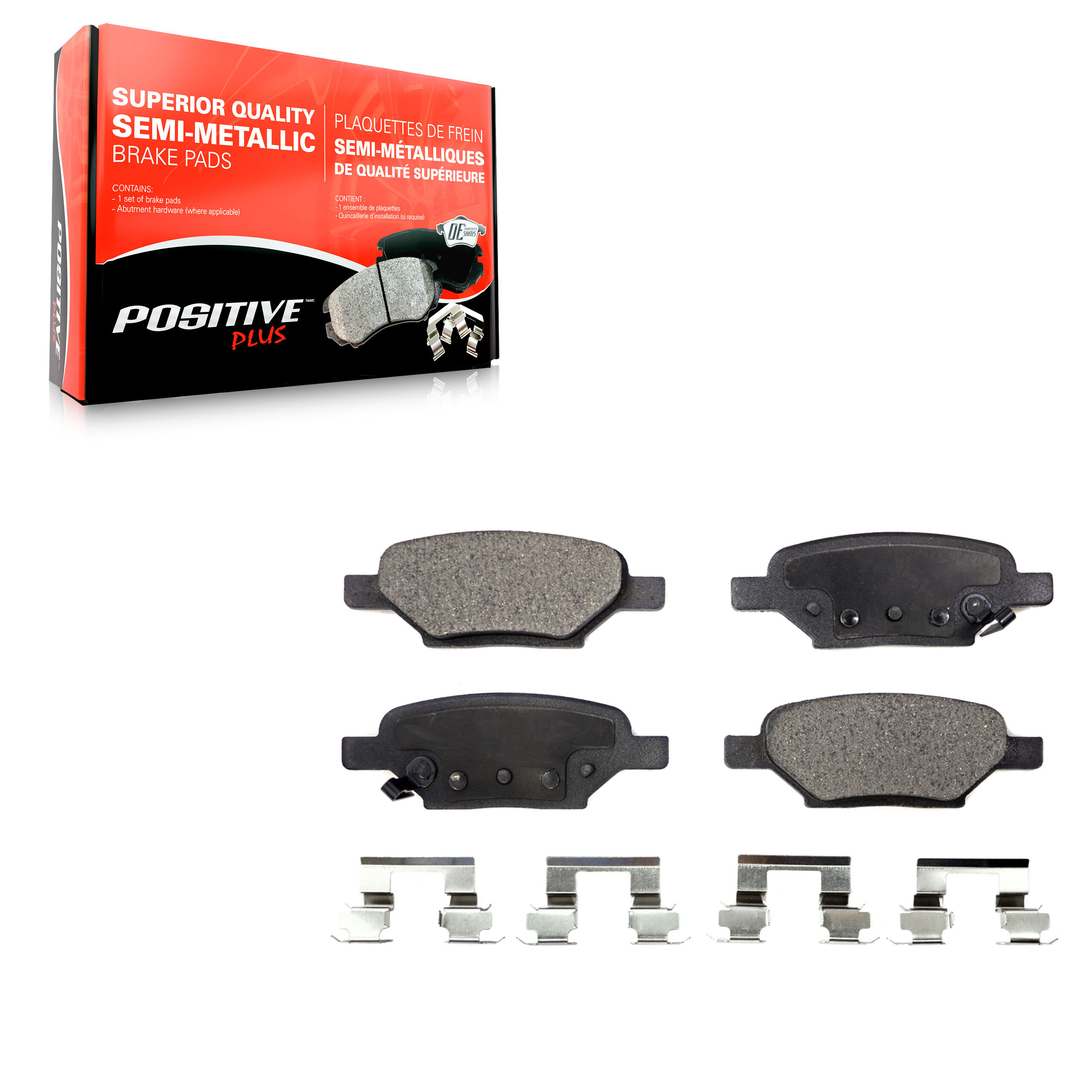 Semi-Metallic Brake Pads