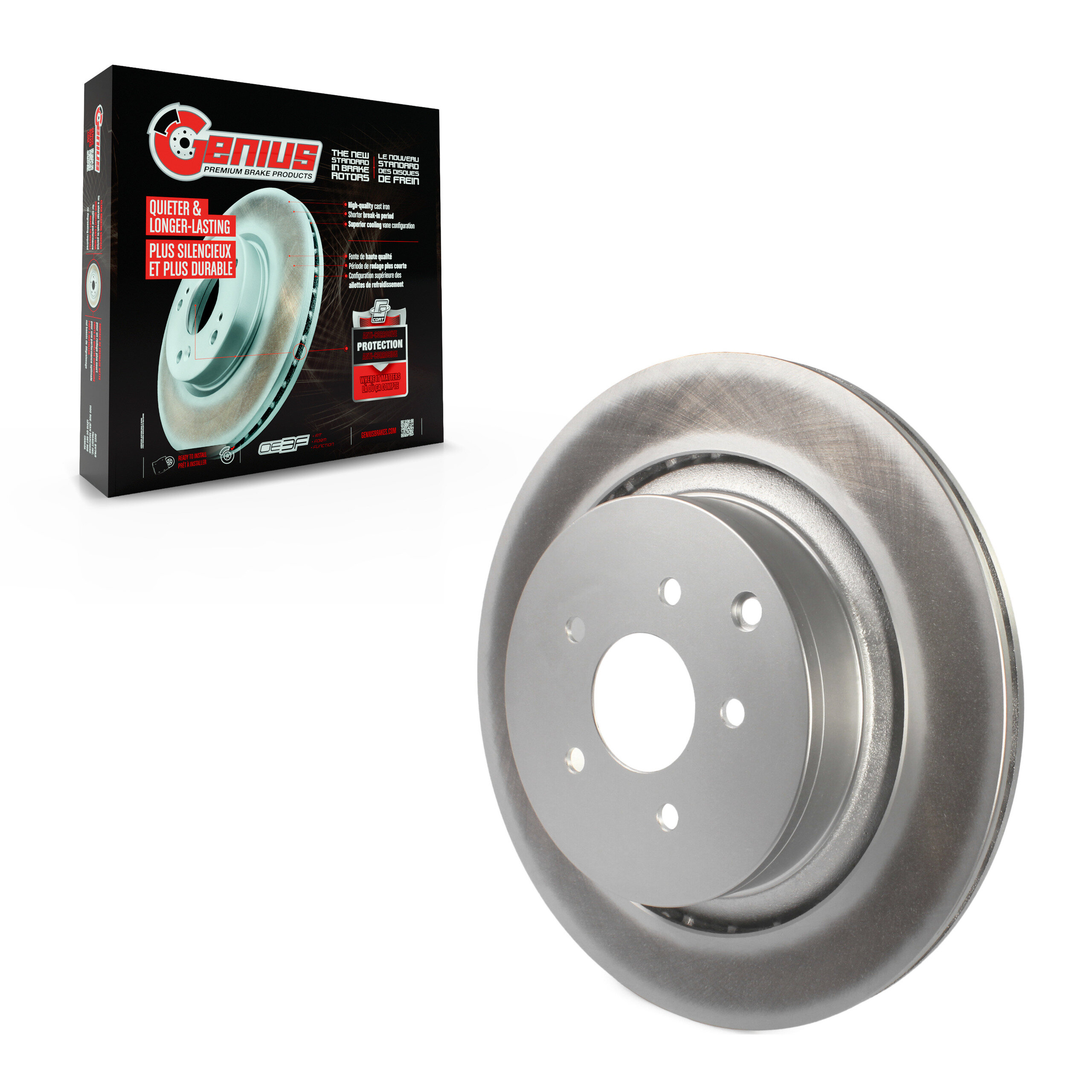 Coated Disc Brake Rotor