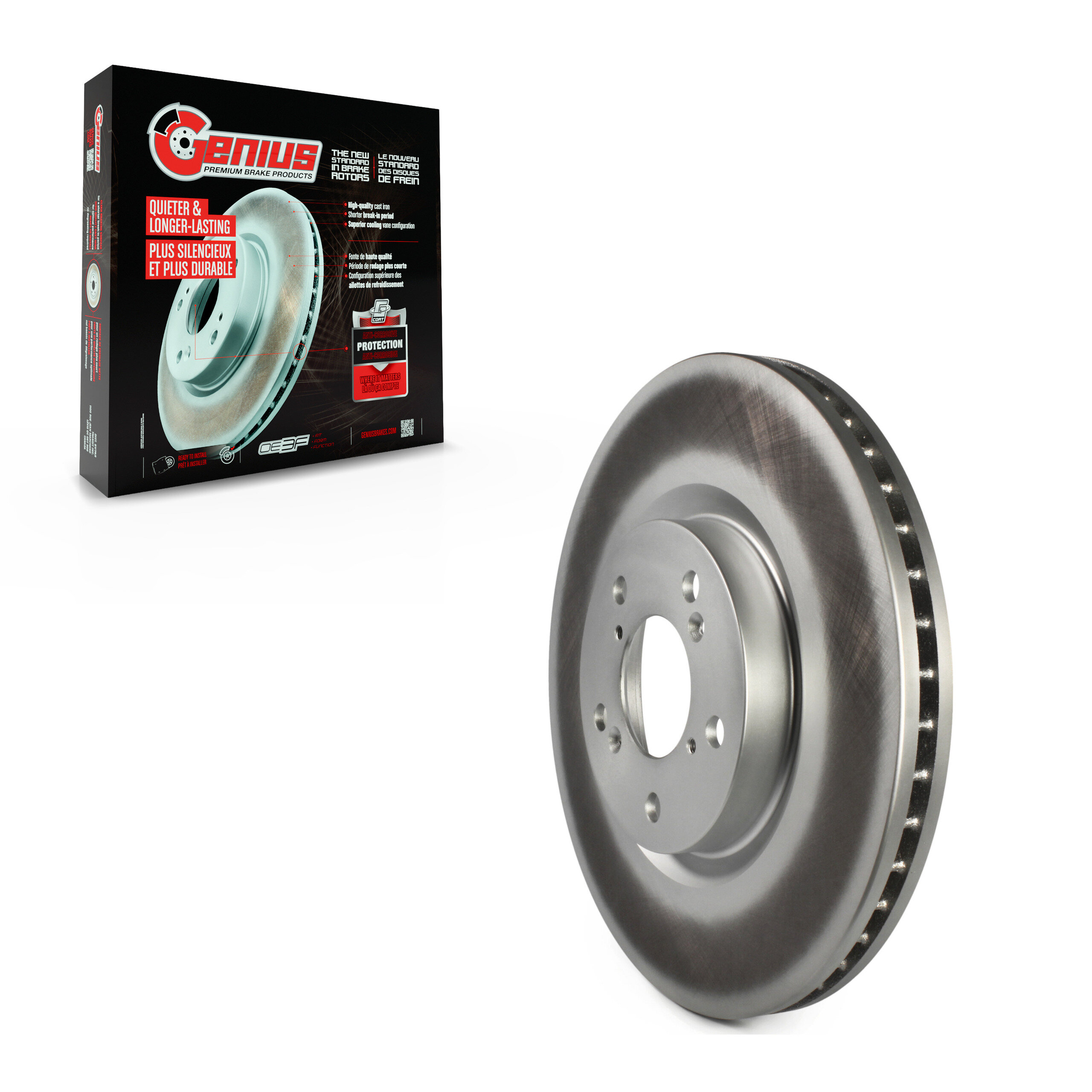 Coated Disc Brake Rotor