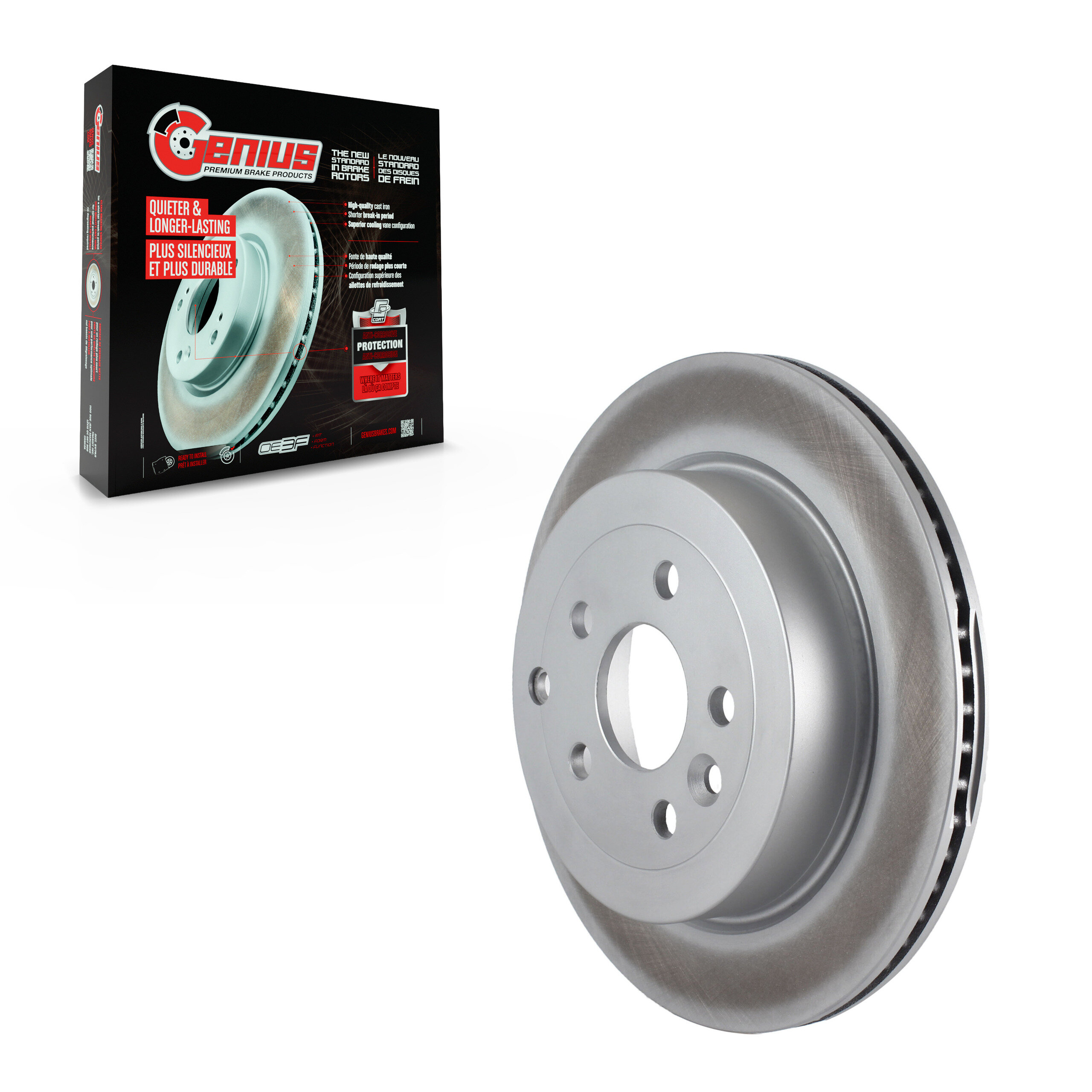 Coated Disc Brake Rotor