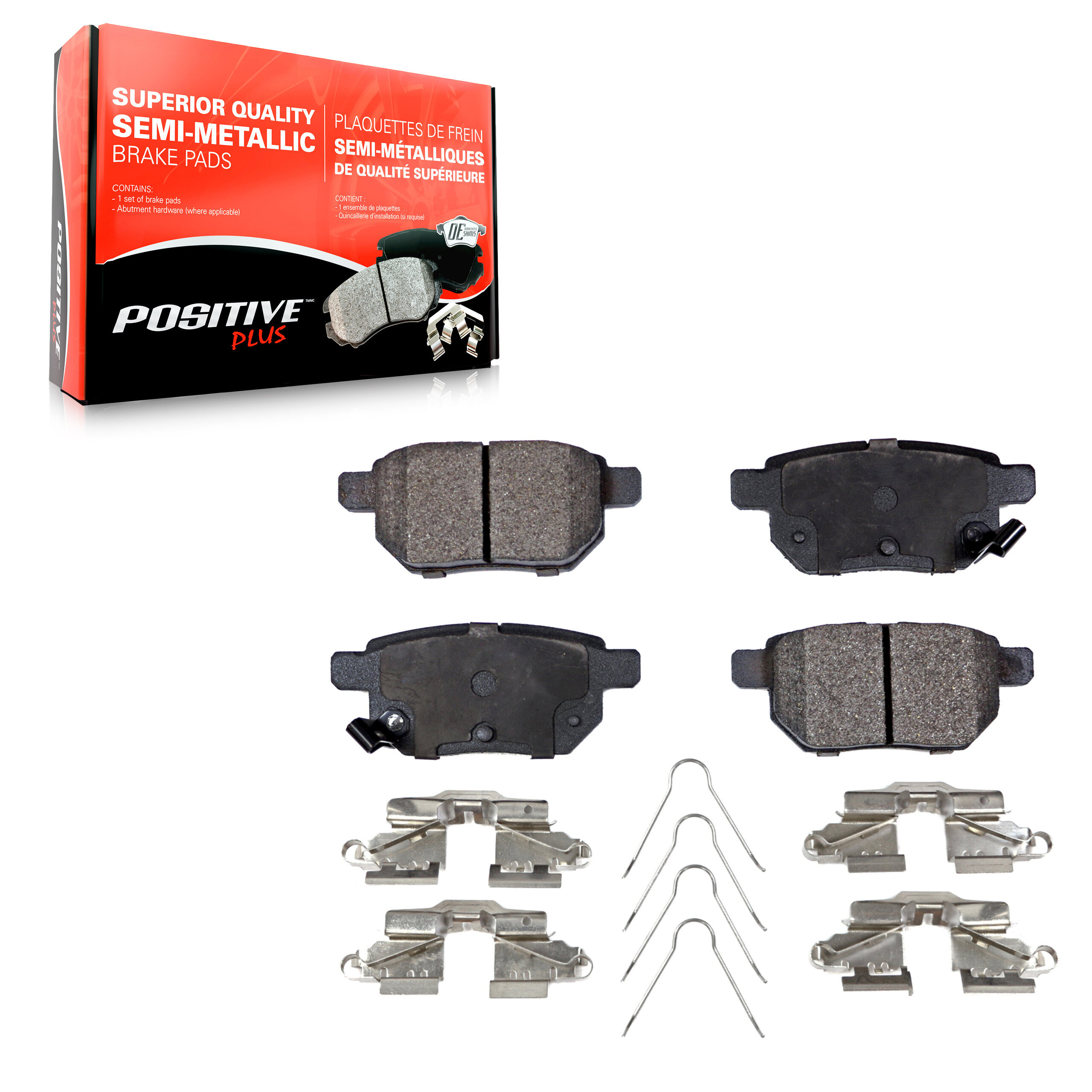 Semi-Metallic Brake Pads