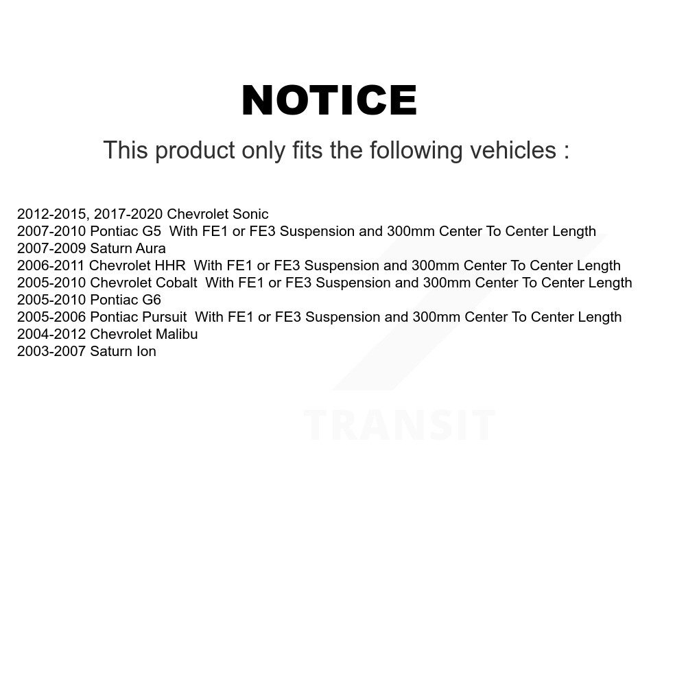 TOR - TOR-K80252 - Suspension Stabilizer Bar Link Kit
