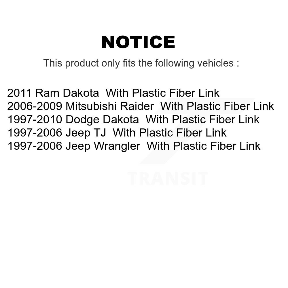 TOR - TOR-K80244 - Suspension Stabilizer Bar Link Kit
