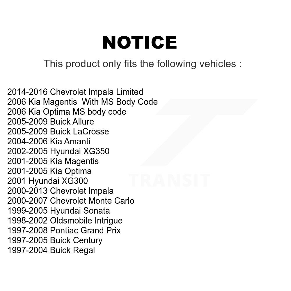 TOR - TOR-K6662 - Suspension Stabilizer Bar Link Kit