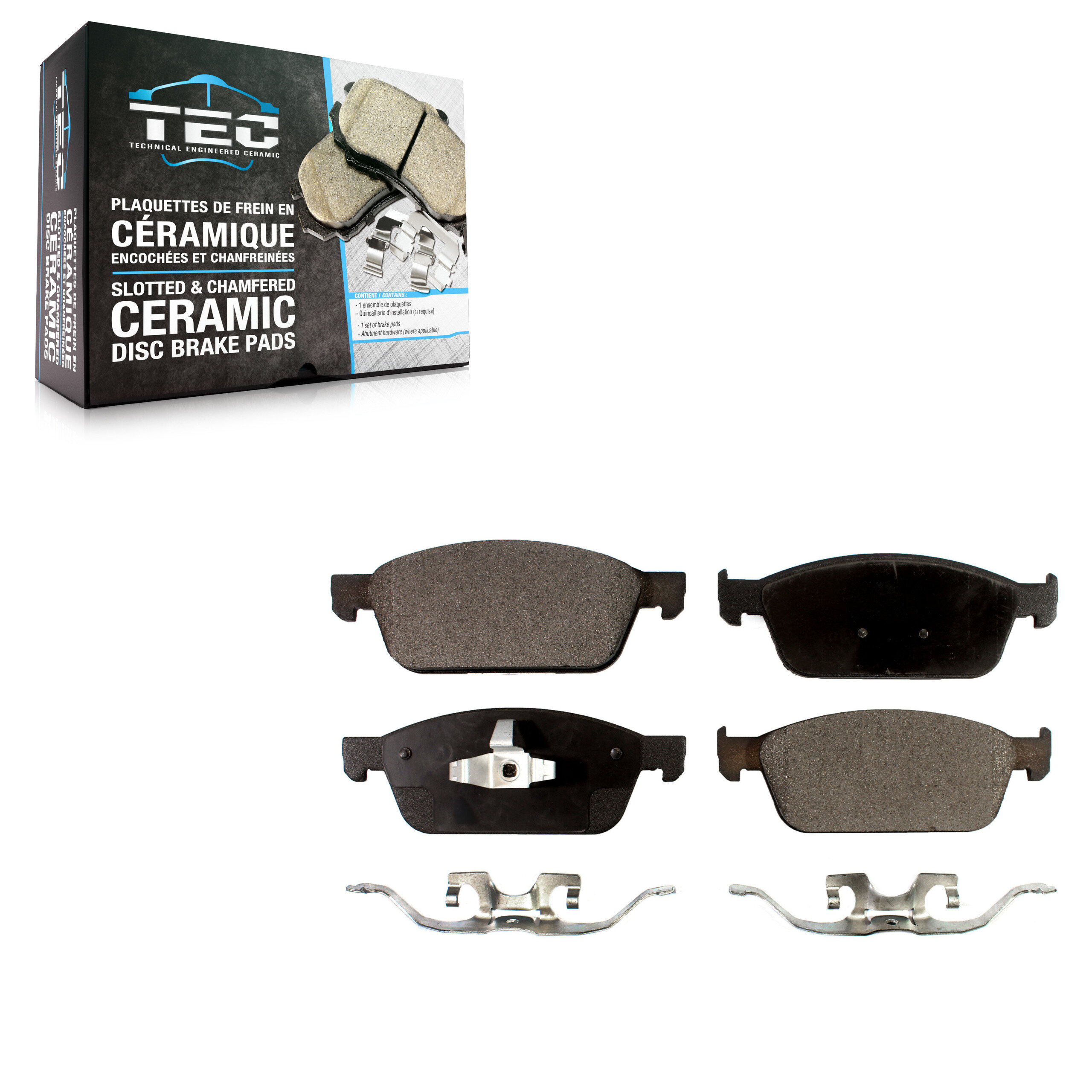 TEC - TEC-1668 - Ceramic Brake Pads