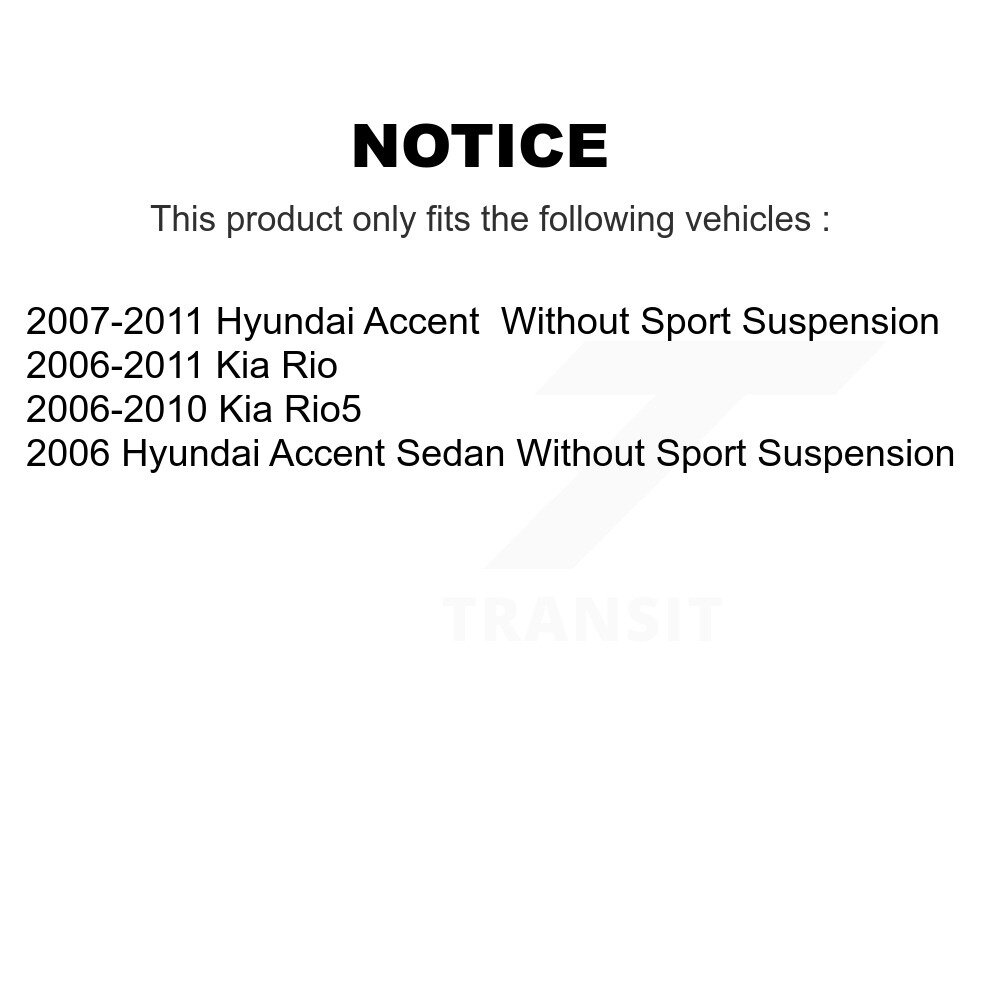 TOR - TOR-K200903 - Suspension Stabilizer Bar Bushing Kit