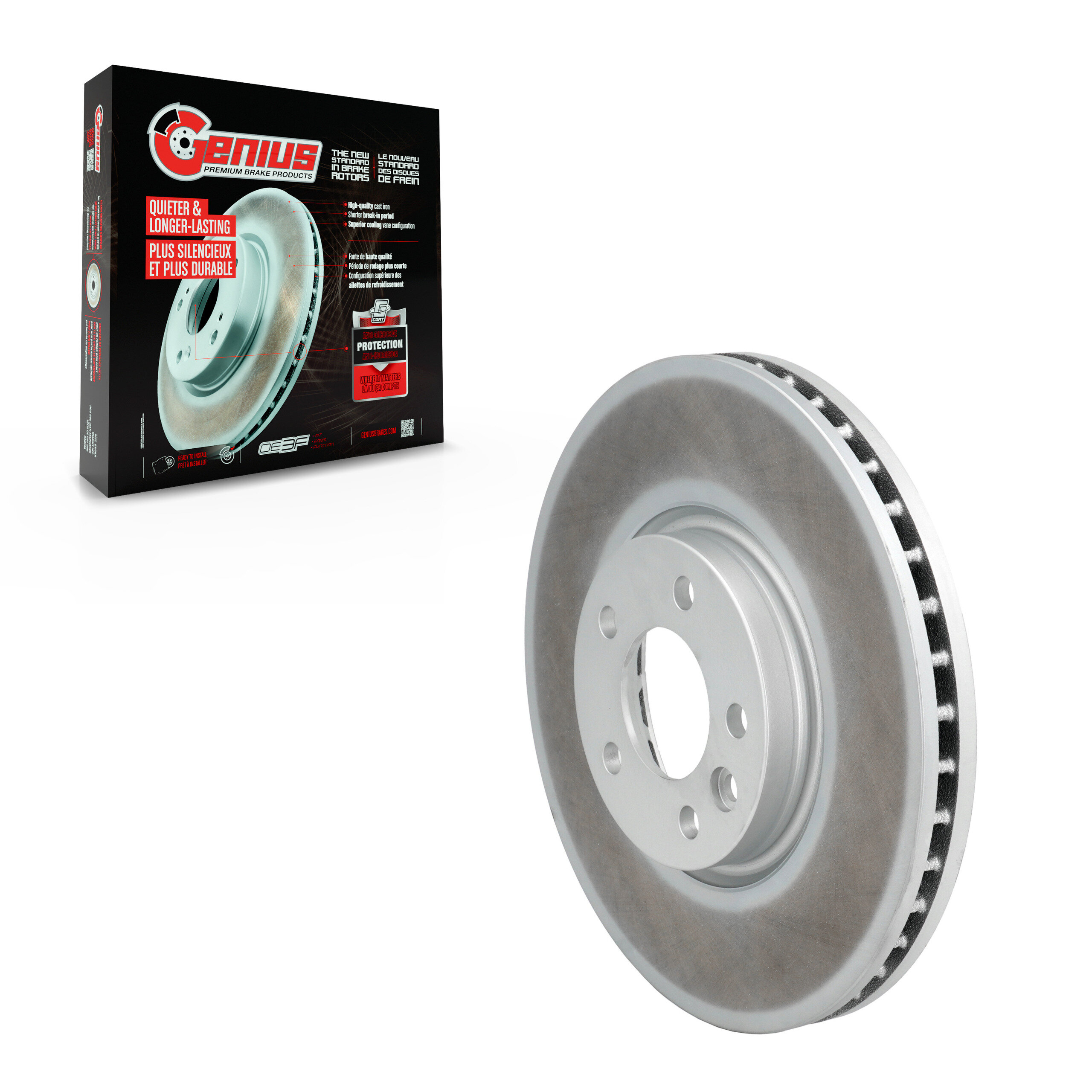 Coated Disc Brake Rotor