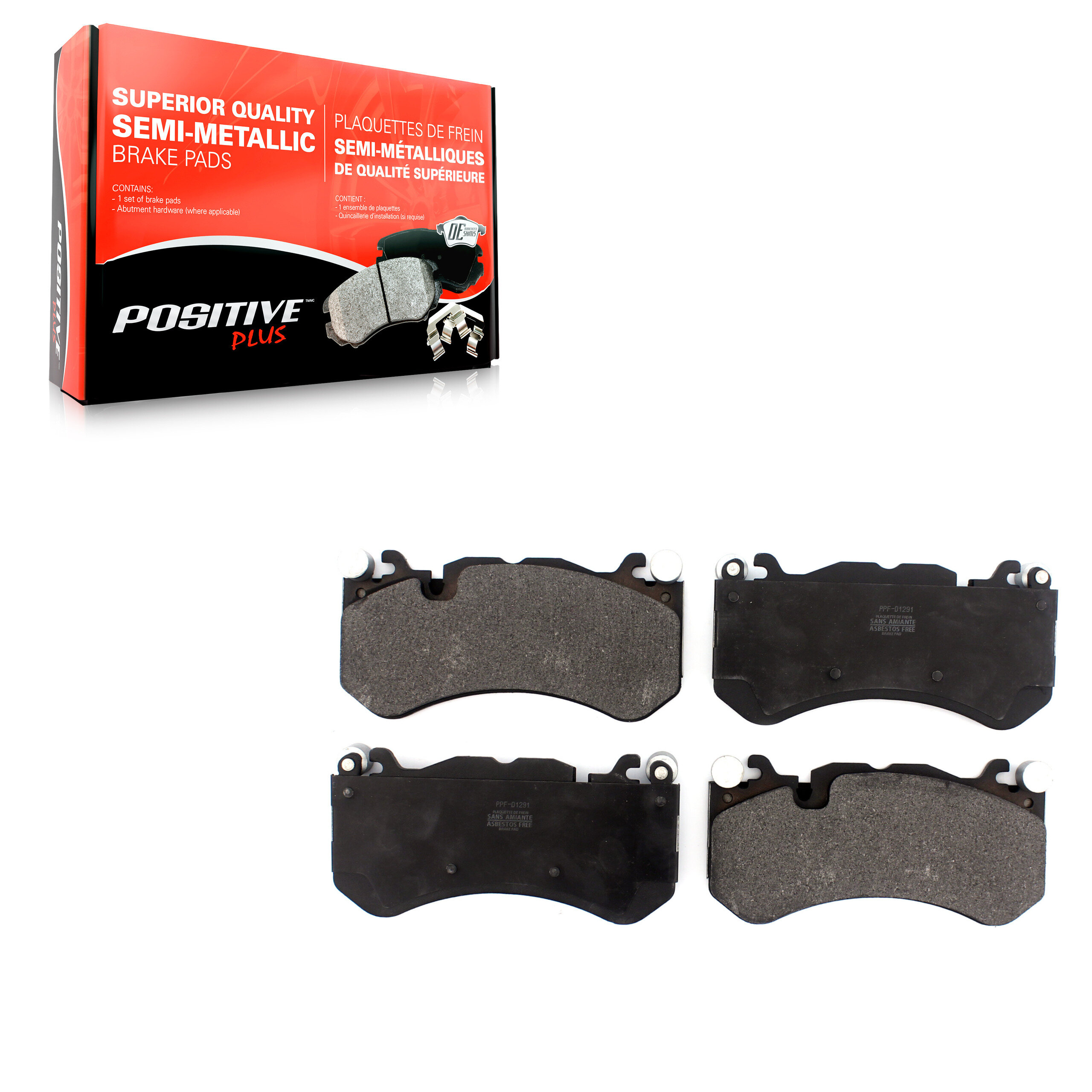 Semi-Metallic Brake Pads