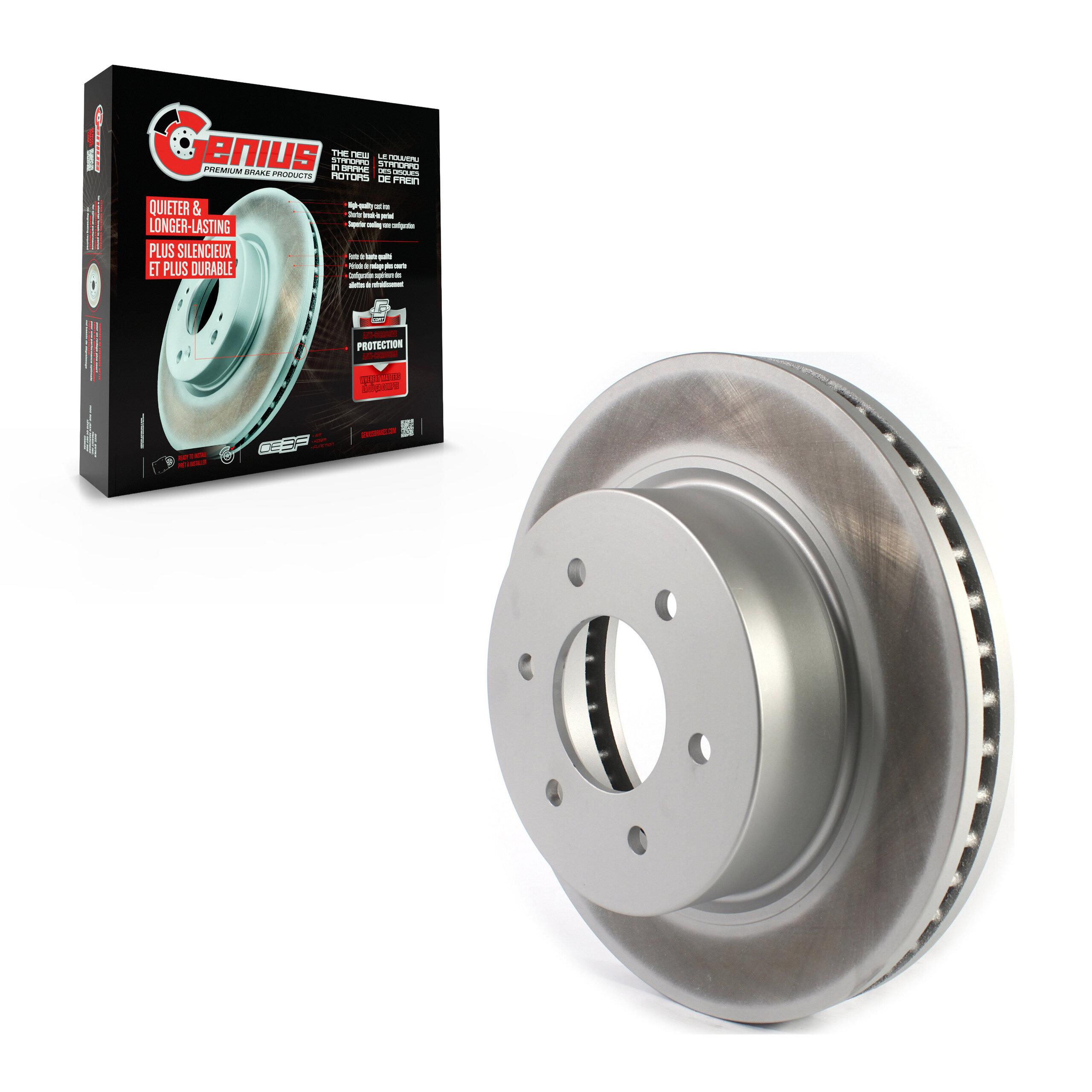 Coated Disc Brake Rotor