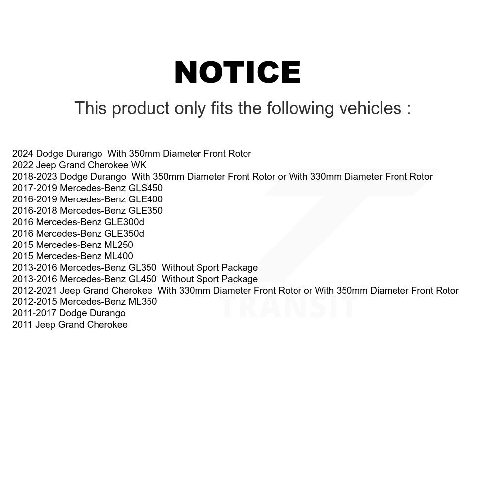 AmeriBRAKES - NWF-PTC1455 - Ceramic Brake Pads
