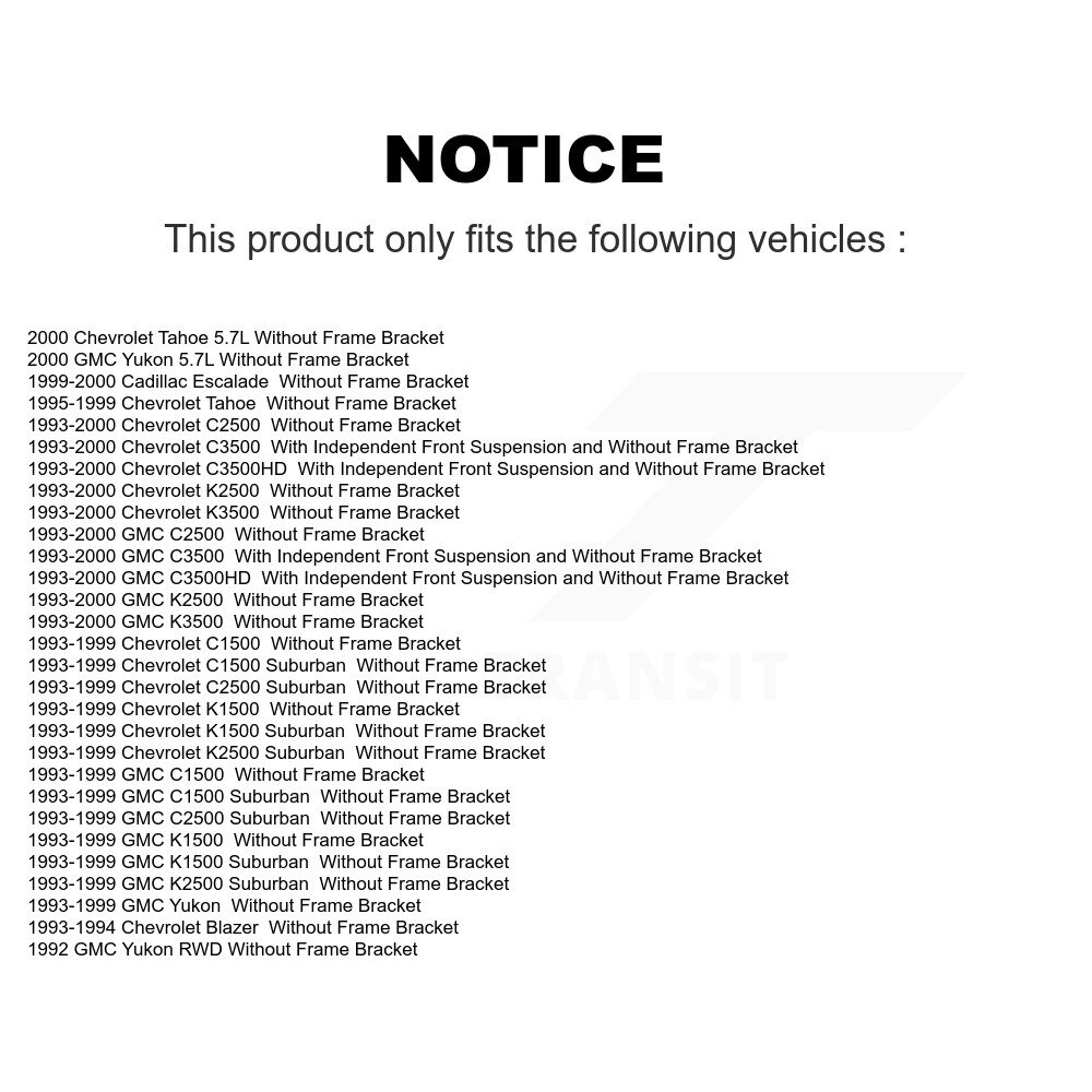 TOR - TOR-K6447 - Steering Idler Arm