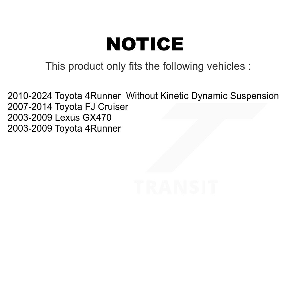 TOR - TOR-K90677 - Suspension Stabilizer Bar Link Kit
