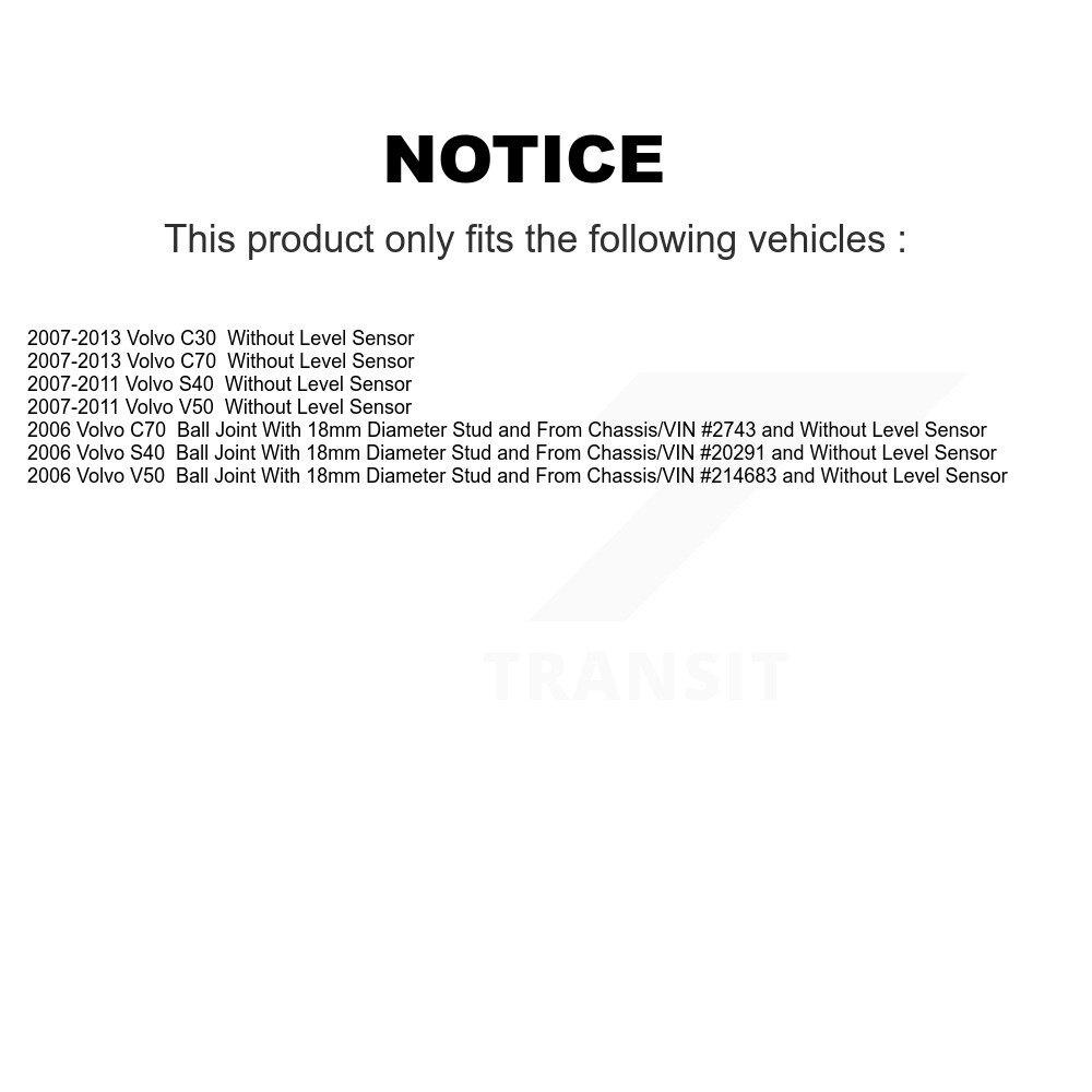 TOR - TOR-CK620599 - Suspension Control Arm Ball Joint Assembly