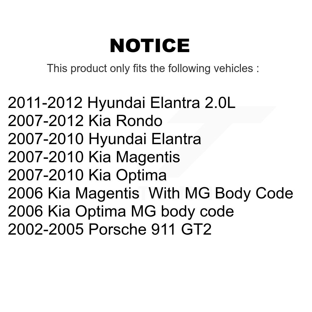 TOR - TOR-K750102 - Suspension Stabilizer Bar Link Kit