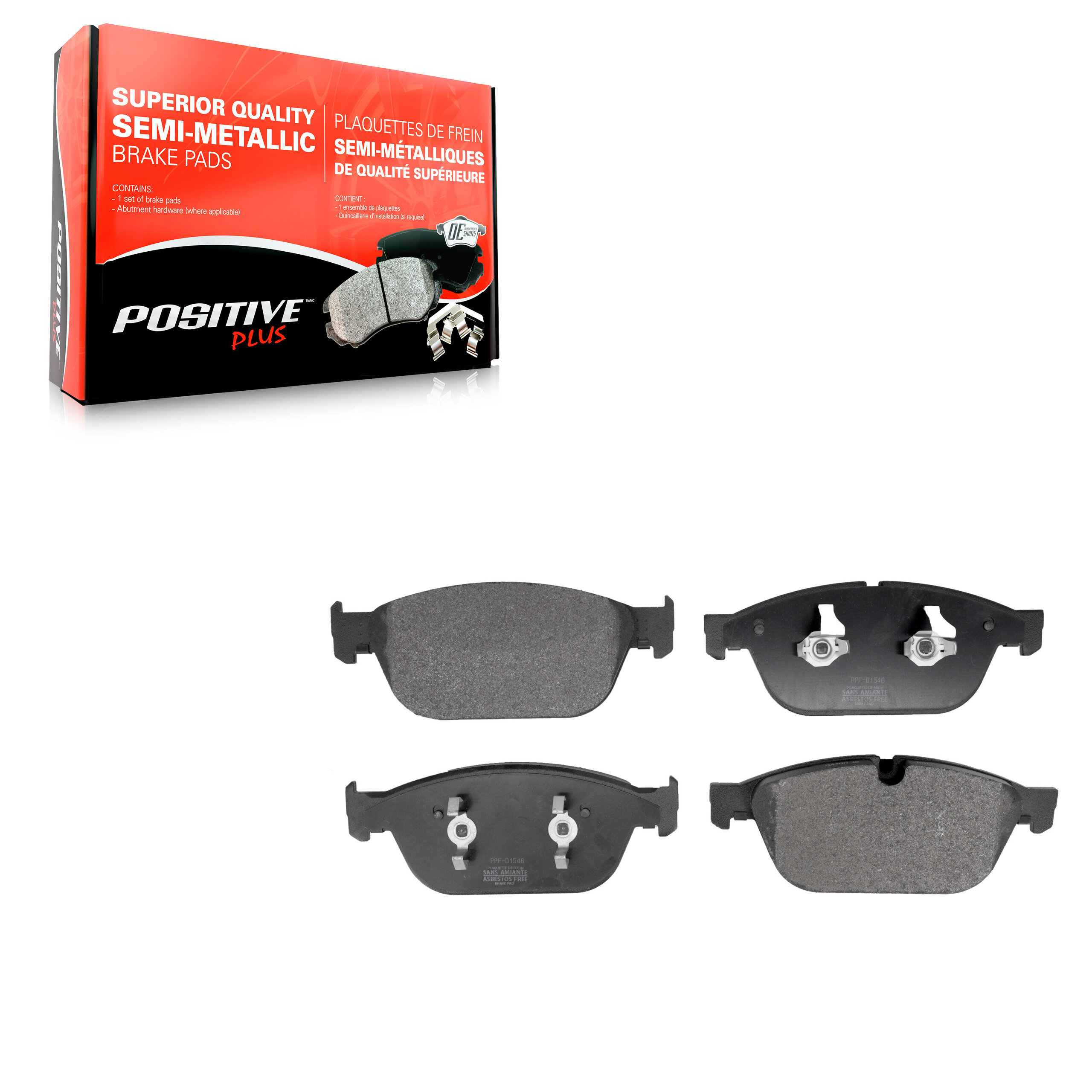 Semi-Metallic Brake Pads