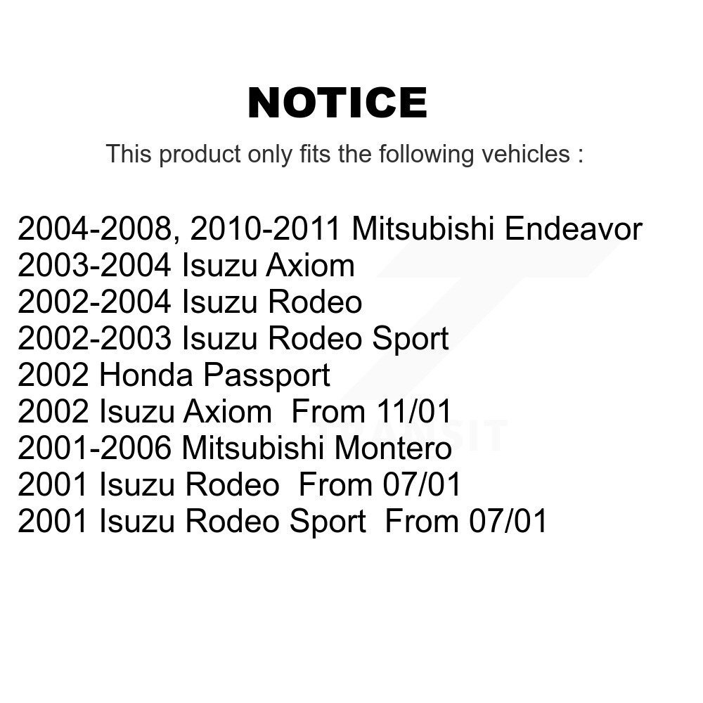 AmeriBRAKES - NWF-PRM867 - Semi-Metallic Brake Pads