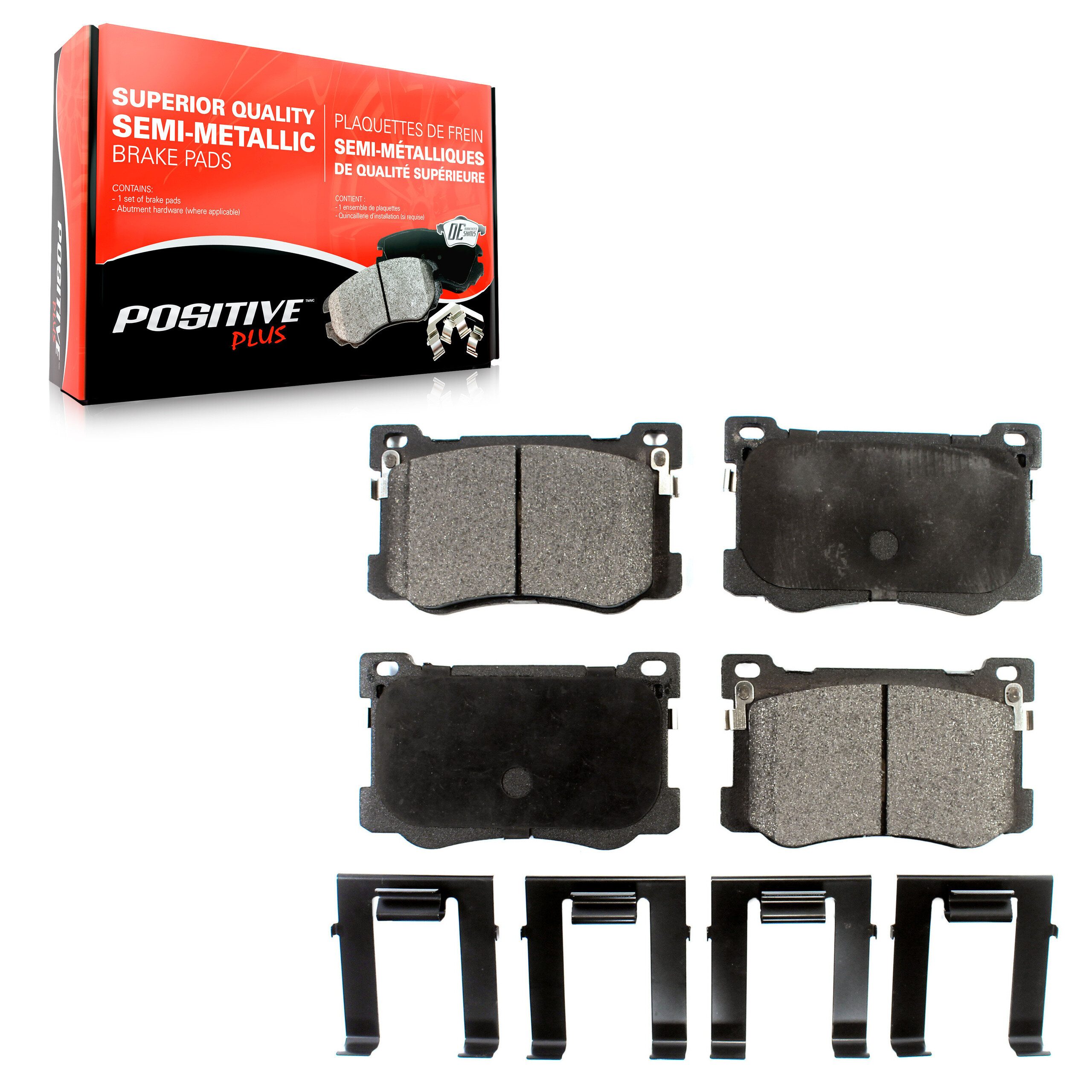 Semi-Metallic Brake Pads